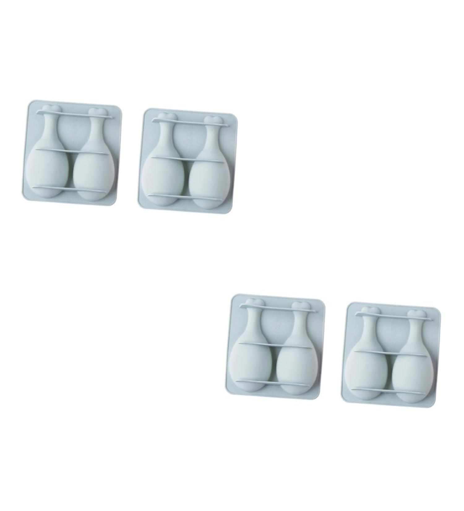 Abaodam Non Stick 4 pcs Silicone molds de para gelatinas Silicone Fondant molds DIY Baking molds Cake Mold Silicone Baking Mold drumstick Handmade soap Nonstick Bluex2pcs 15.8*14.9CM x2pcs - Buy Online on GoSupps.com