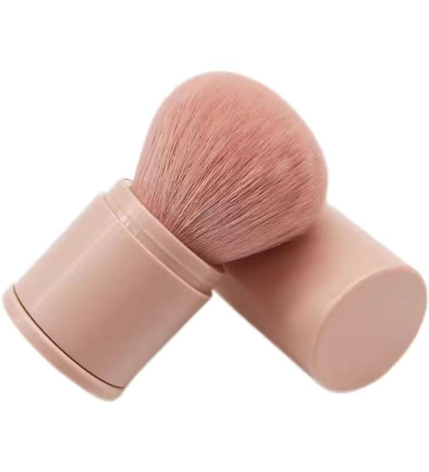 Pink Mini Power Brush Blush Brush
