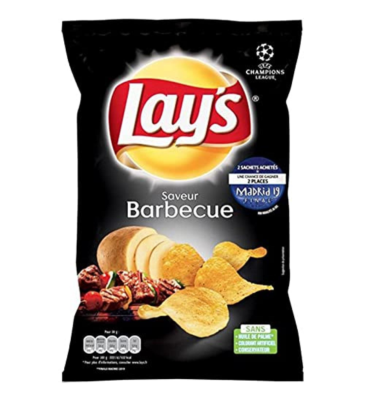 Lay's Lay s Barbecue Flavor Chips 130g (pack of 10)
