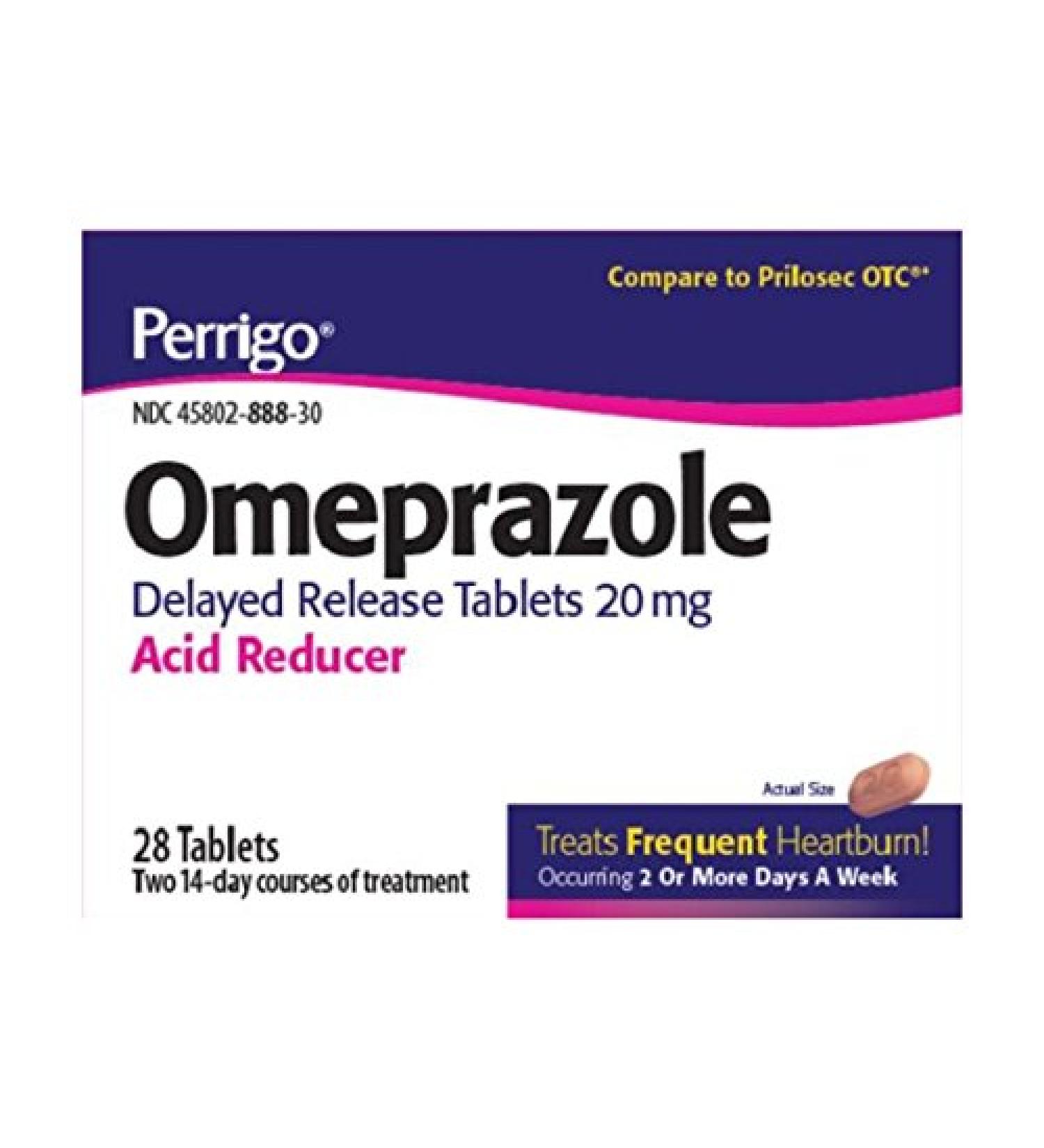 Omeprazole 20MG 28 Tablets
