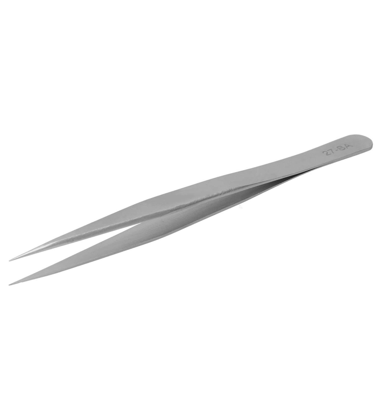 Eyelash Extension Tweezers - Stainless Steel SA-27 for Volume & Classic Individual Extensions - Buy Online on GoSupps.com