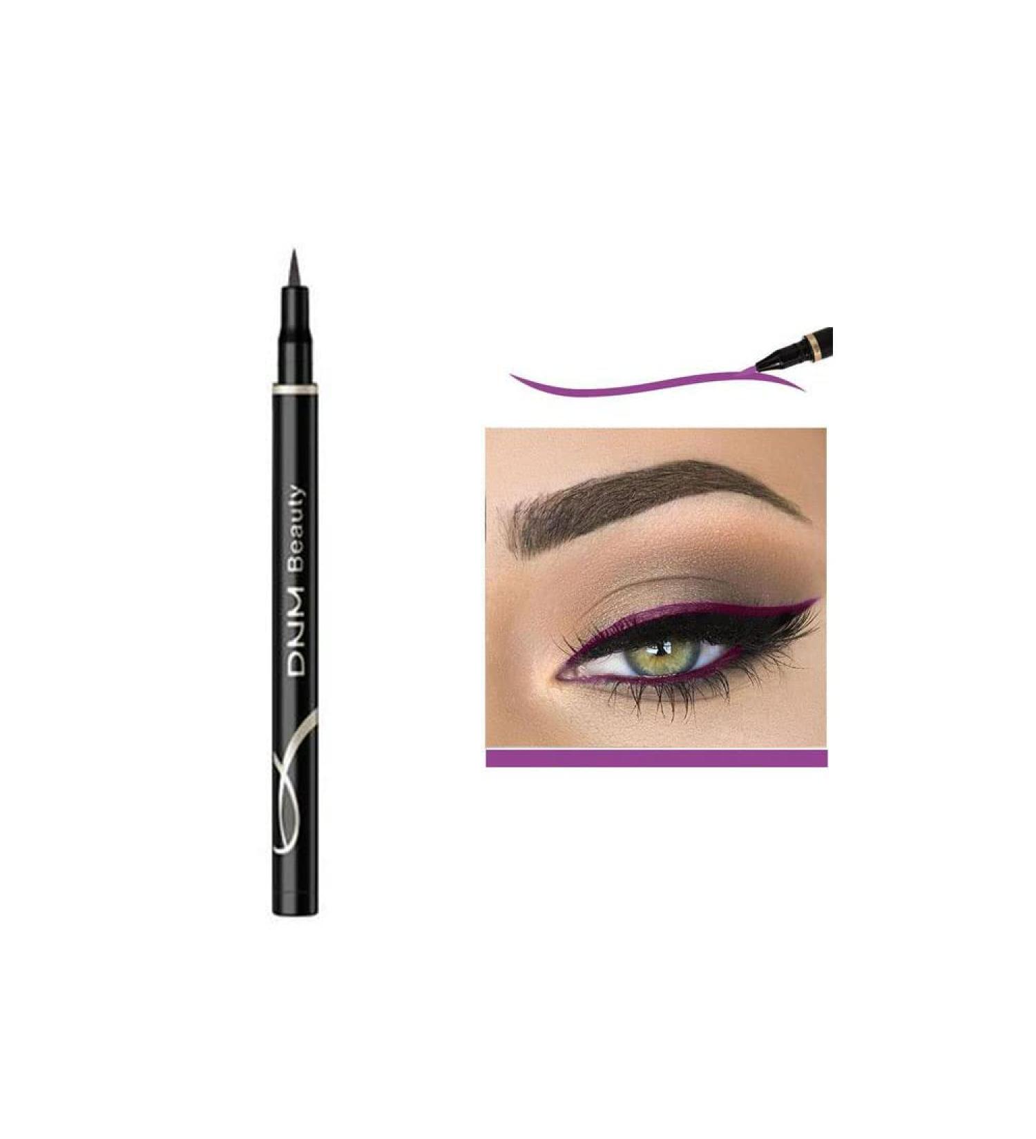 MAFK Liquid Eyeliner - Matte Neon Purple Waterproof Liner Pen - Buy Online on GoSupps.com