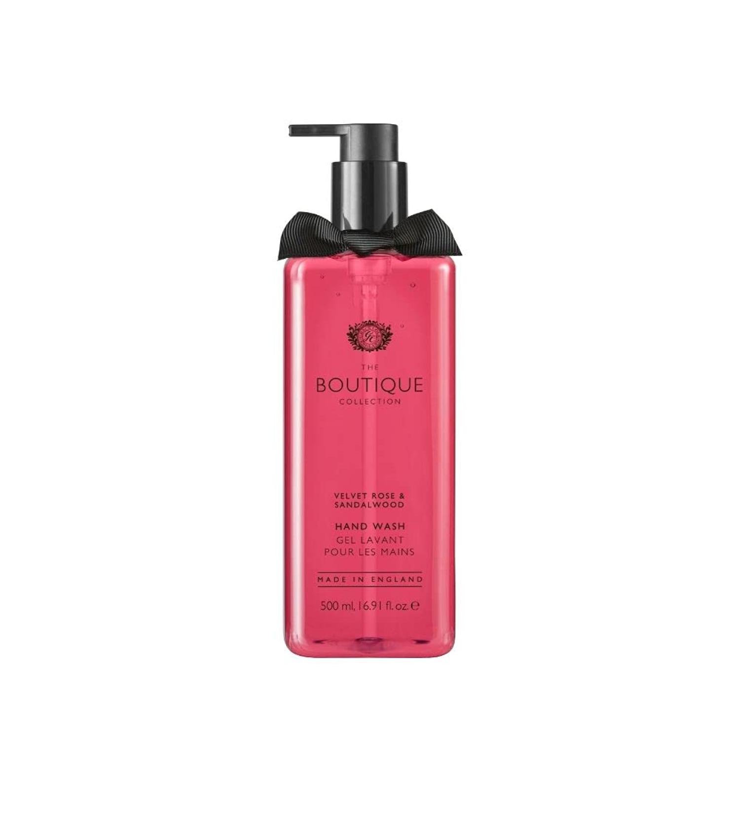 Grace Cole Boutique Velvet Rose & Sandalwood Hand Wash Soap 500ml - Buy Online on GoSupps.com