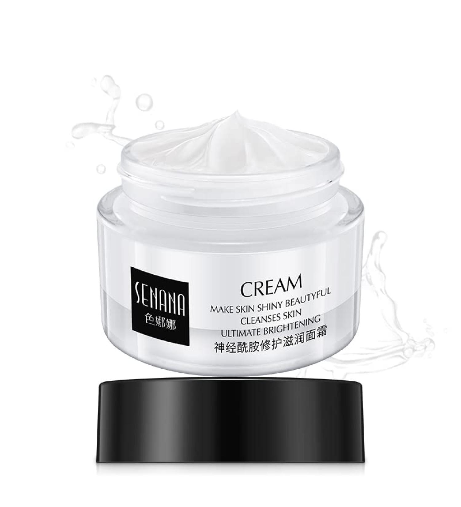 Whitening Ceramide Moisturizing Cream | Best Face Moisturizer for Dry Skin Pore Shrink Firming & Anti-Aging Repair (1 PACK) - Shop Internationally - Buy Online on GoSupps.com