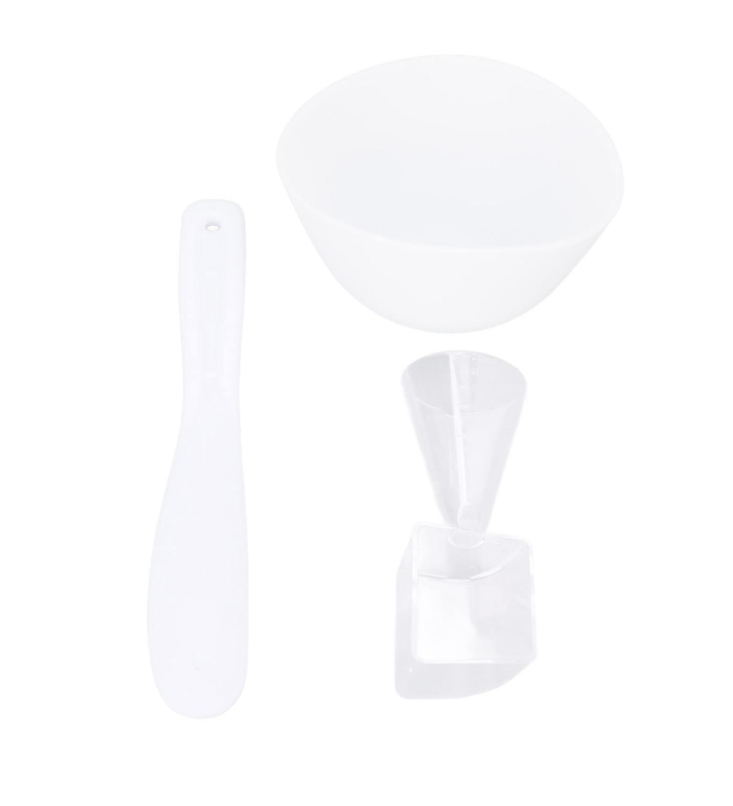 Face Mask Mixing Bowl Set - Silicone Facial Mask Bowls & Spatula Kit for Skin Care - Washable Reusable Clay Mask Applicator for Men & Women - Buy Online on GoSupps.com