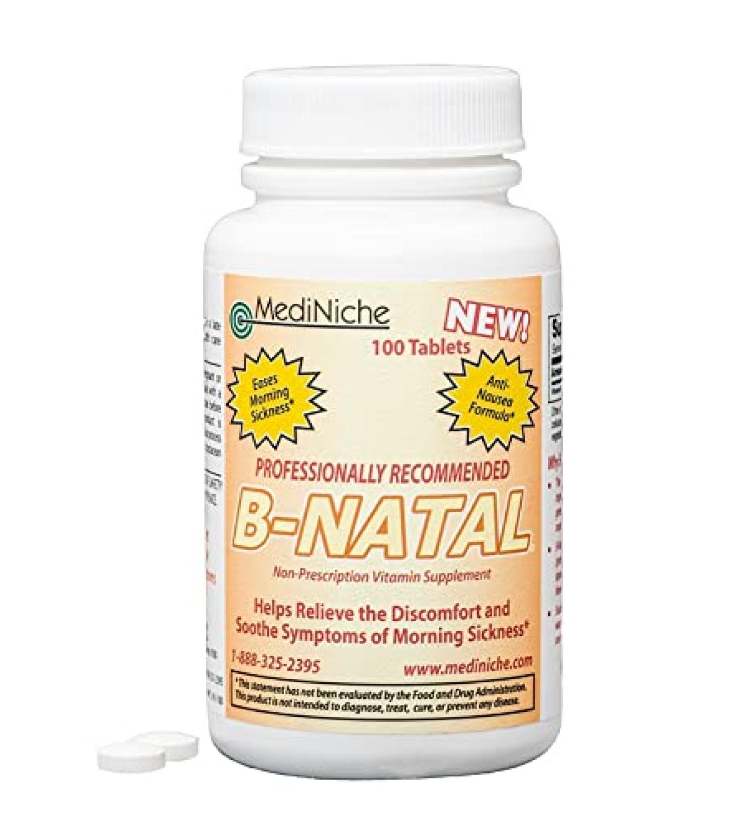B-Natal Tablets for The Relief of Morning Sickness
