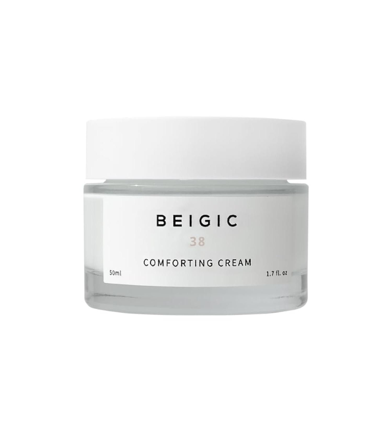 BEIGIC Comforting Cream | Vegan Korean Skin Care Moisturizer for Dry Sensitive Skin | Hydrating Face Cream with Allantoin Niacinamide & Ceramide (1.7 fl oz - Buy Online on GoSupps.com