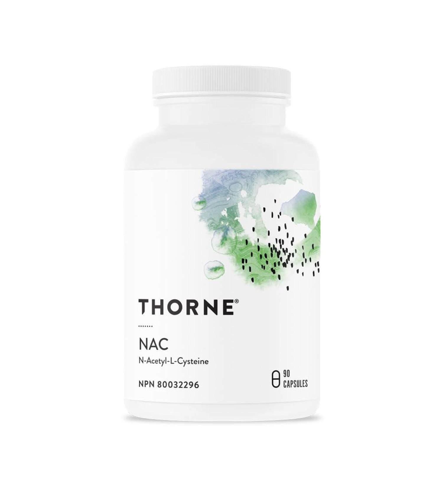 Thorne N-Acetylcysteine 500mg - 90 Capsules - 90 Servings - Buy Online on GoSupps.com