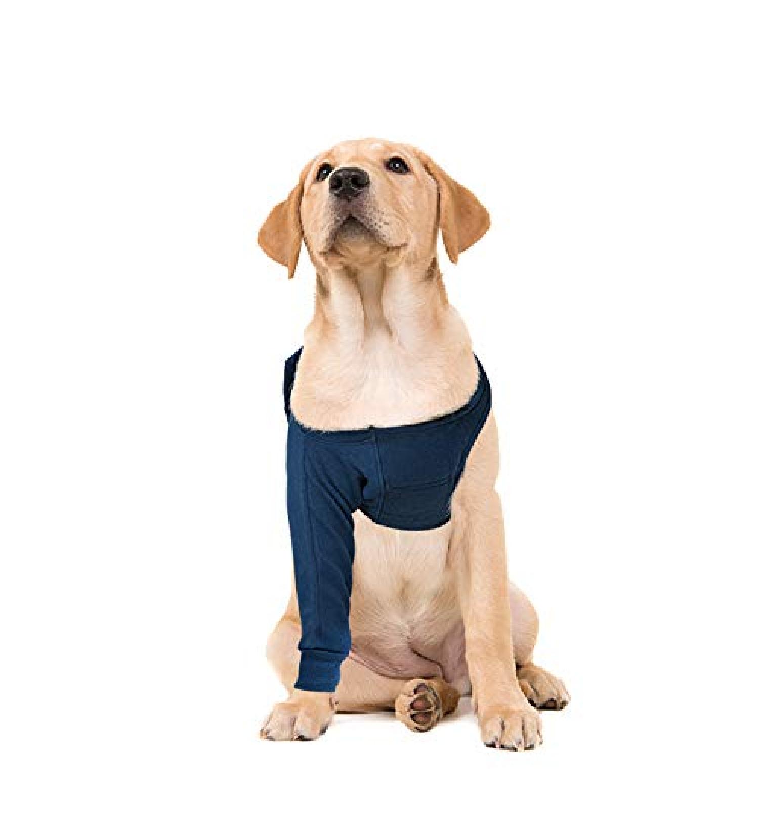 MPS Medical Pet Shirt - TAZ Single Front Leg Sleeve for Dog Small Blue Small - Buy Online on GoSupps.com