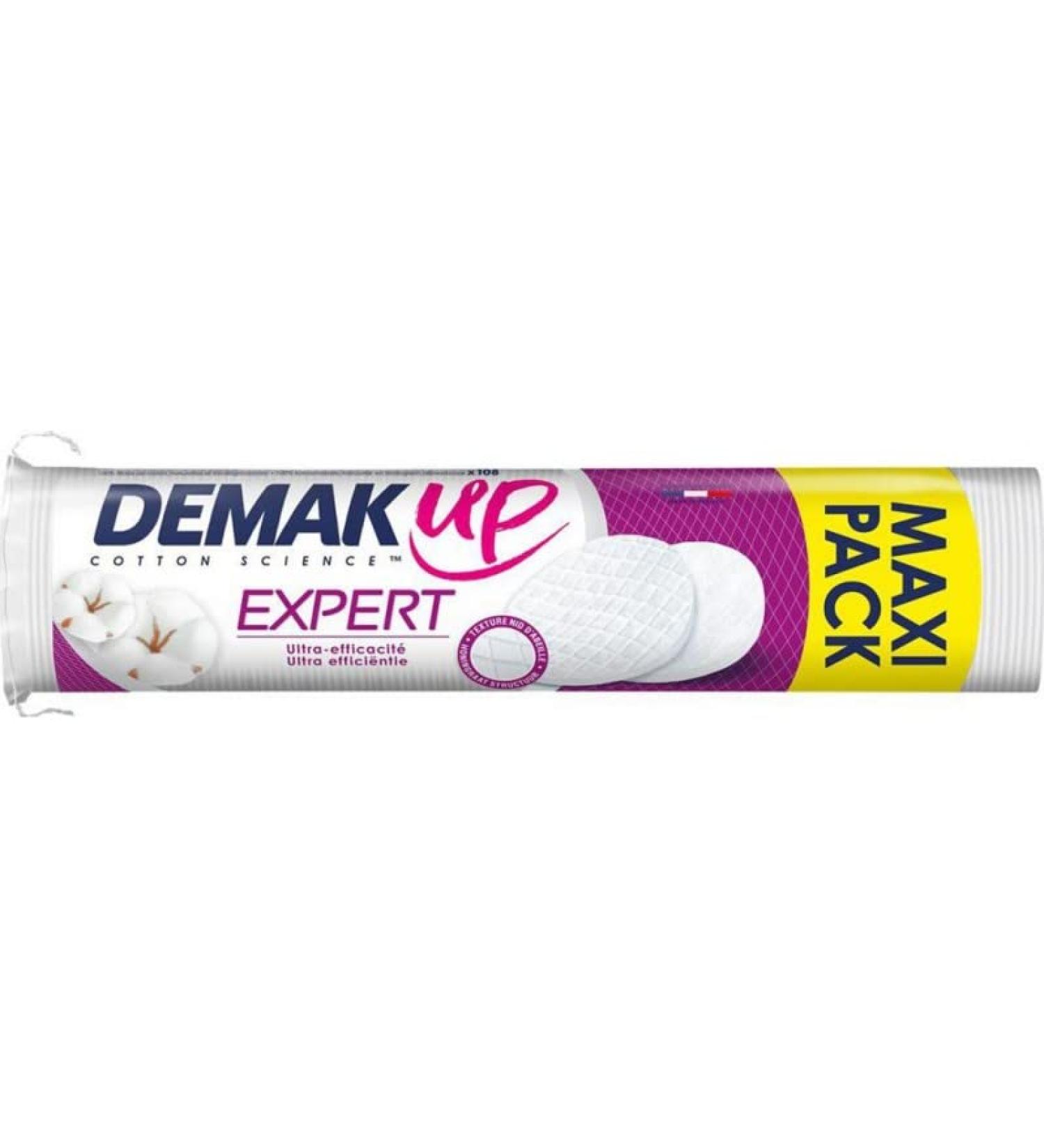 Demak Up Expert Ultra-Efficiency Maxi Pack x108 Cottons (pack of 8)