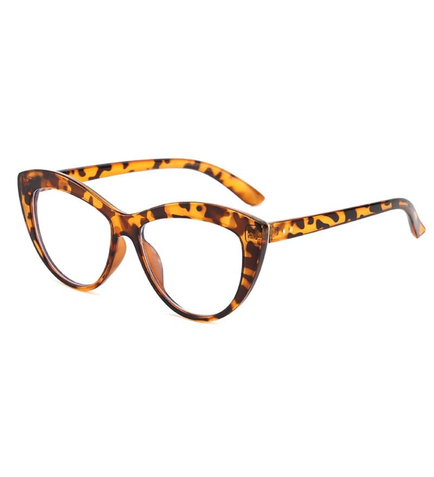 PARWANA Cat-Eye Blue Light Blocking Reading Glasses +350 - Anti Eye Strain Tortoiseshell Computer Readers - Buy Online on GoSupps.com