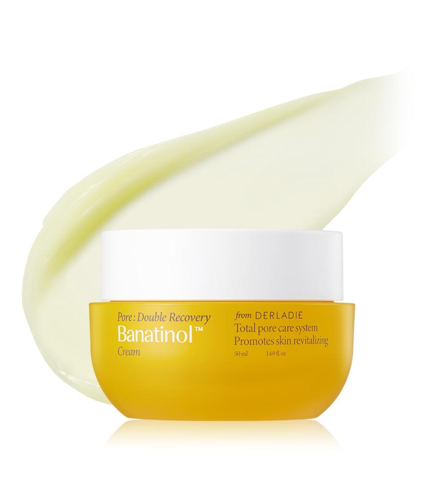 Banatinol Pore Care Cream | Banana & Retinol Formula for Skin Balance & Elasticity | Lightweight, Fast-Absorbing, Vegan & Clean Beauty | 1.69 Fl oz - Buy Online on GoSupps.com