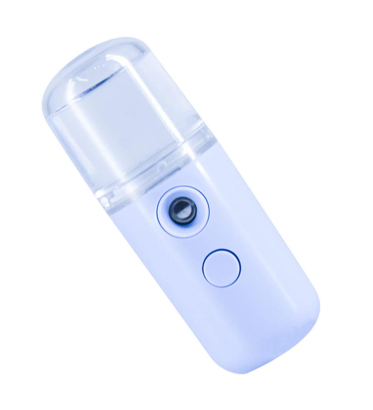 FRCOLOR 1pc Women Durable Usb Handy Beauty Sprayer Mist Steamer Nano Charging Facial Portable Plastic 14.5X4CM Blue - Buy Online on GoSupps.com