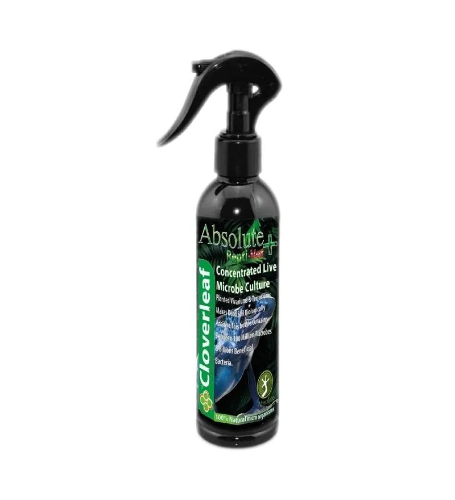 Cloverleaf Absolute + Repti- Vet Bio-Tope Concentrated Live Microbe Culture Startup Spray 100ml