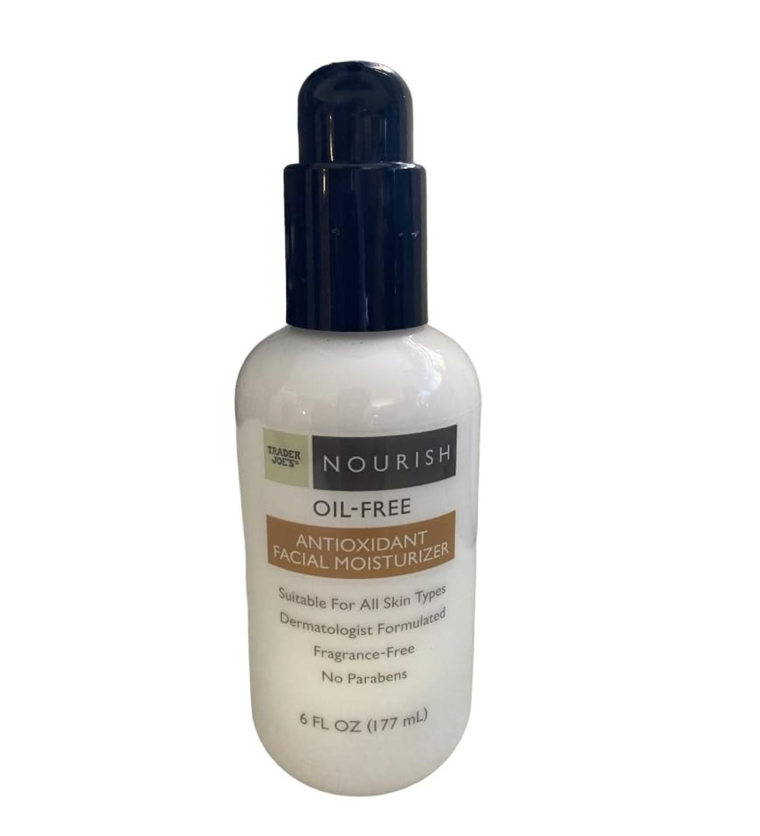 Humectante Facial Trader Joe's Nourish Antioxidante Sin Aceite - 6 Oz | Hidrataci n & Cuidado de la Piel - Env o Internacional - Buy Online on GoSupps.com