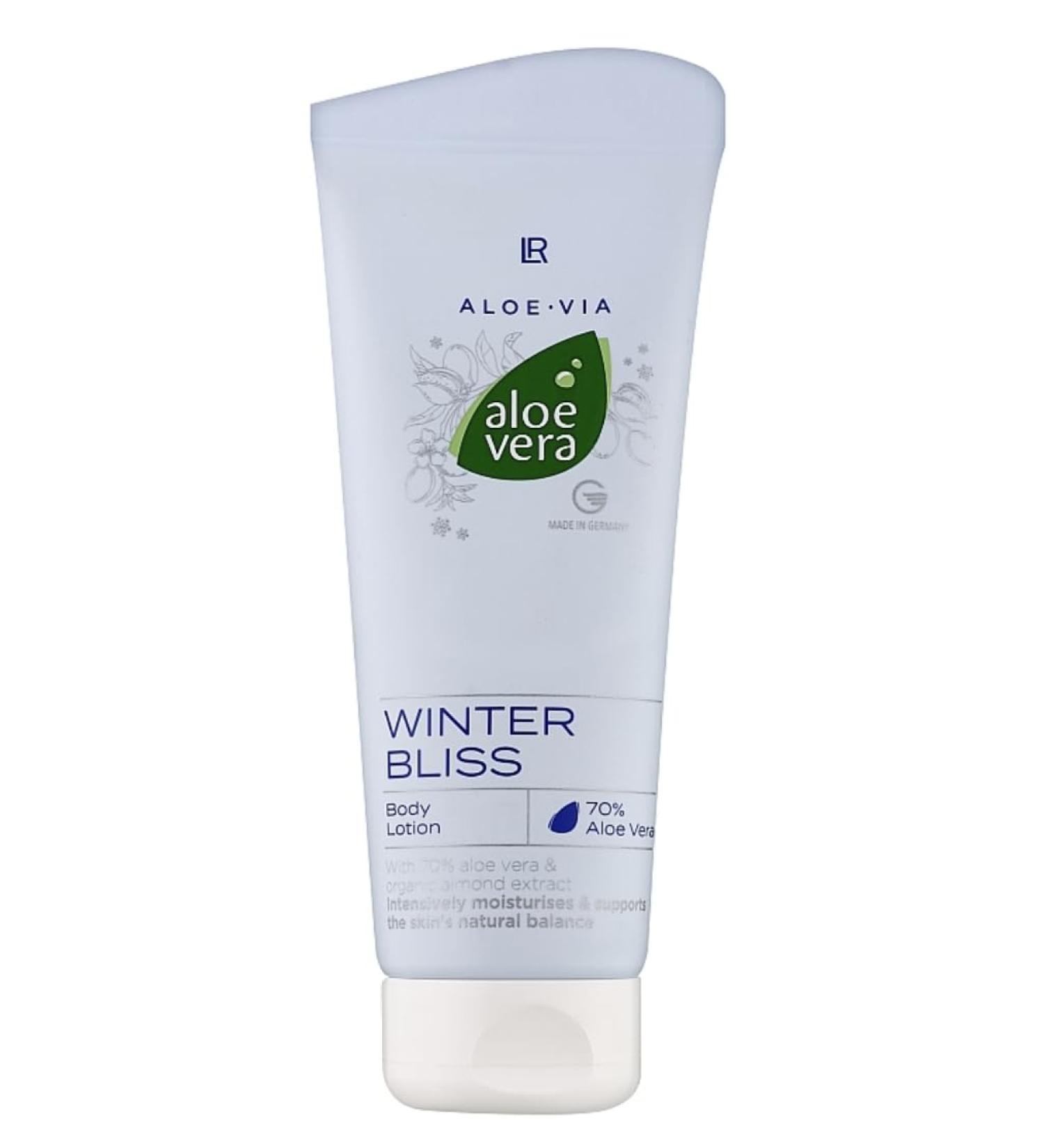 LR Health&Beauty Aloe Vera Winter Bliss Body Lotion Nutrition Hydration Softening All Skin Types 200 ml./6.7 fl.oz.
