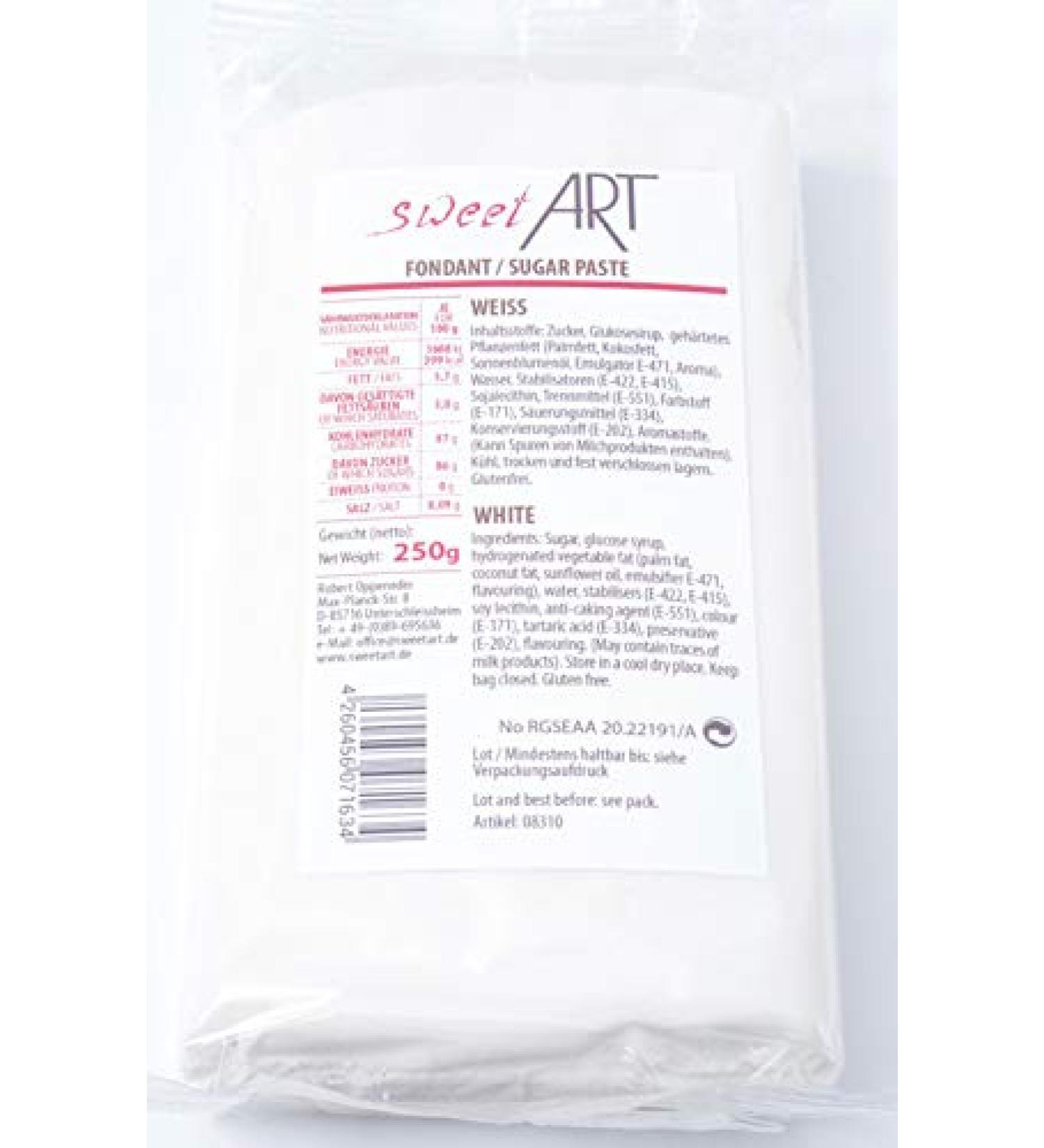 Rollfondant Sweetart 250 g white