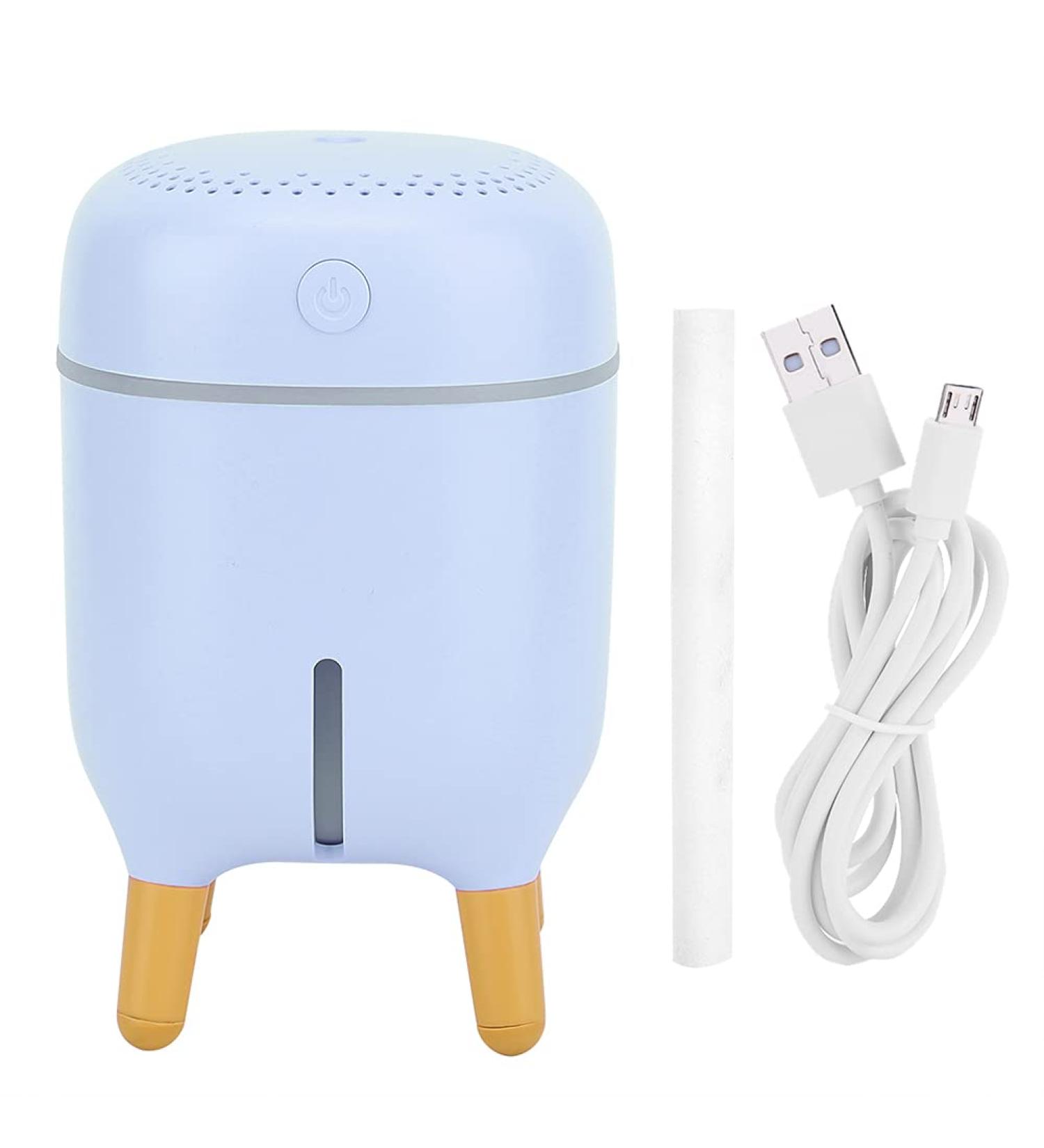 QiaNgshuAikj Mini Cute Portable Atomizing Humidifier USB Rechargeable Facial Moisturizing Sprayer Suitable for Bedroom and Office(Blue) - Buy Online on GoSupps.com