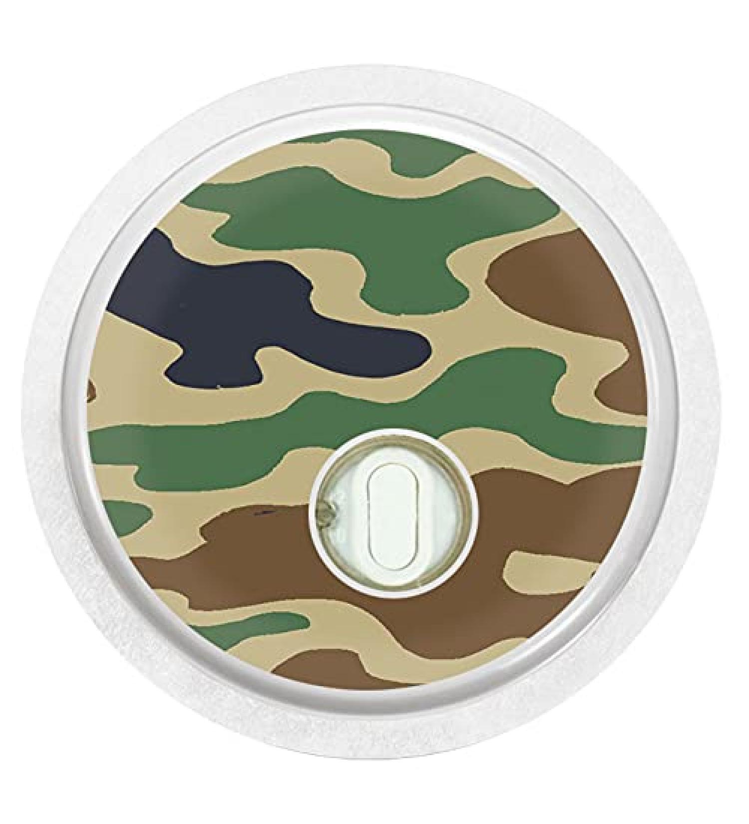 Sticker for FreeStyle Libre 3 Sensor 2x Camouflage myDili Diabetes