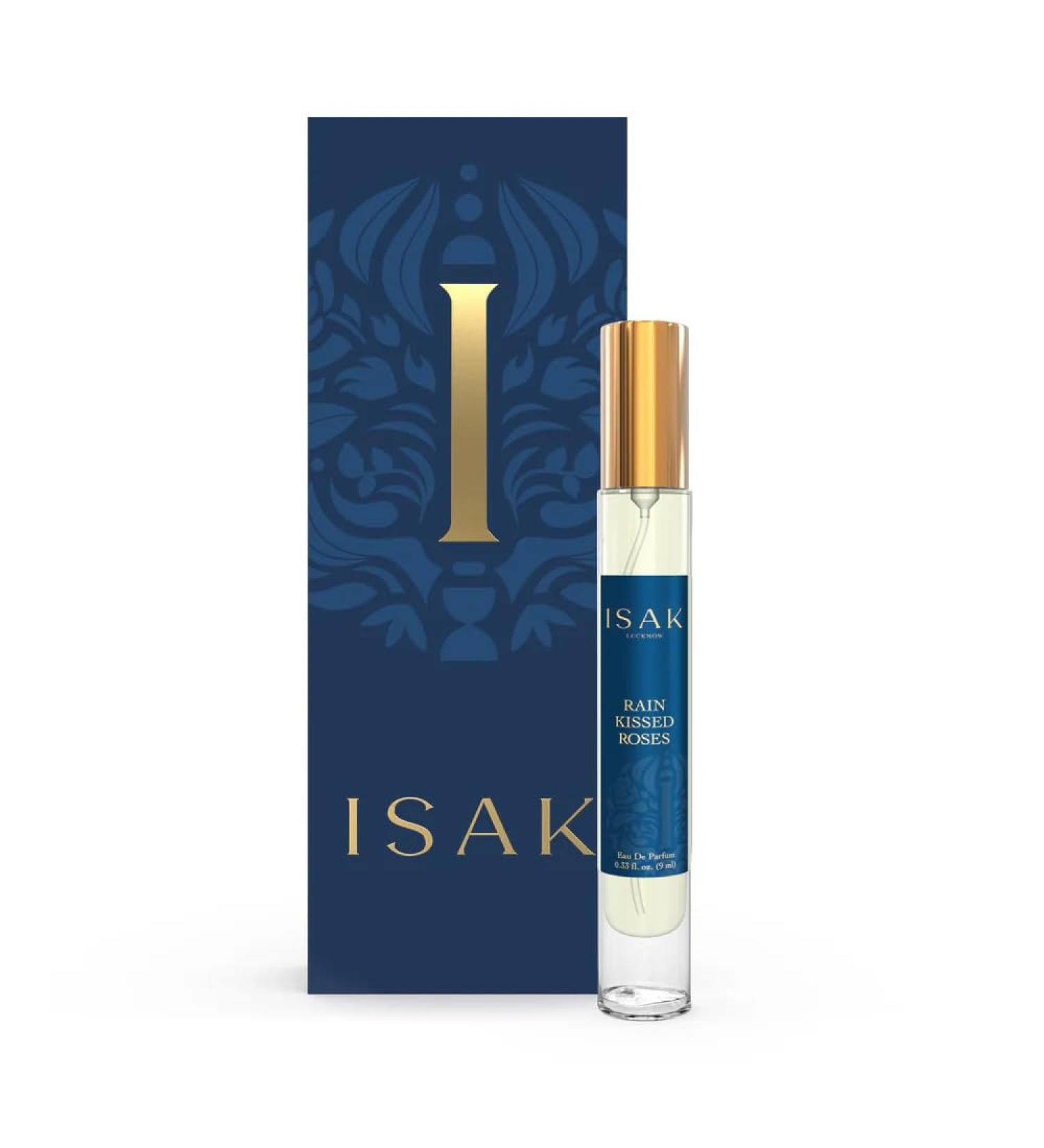 ISAK Premium Perfume For Women & Men Rain Kissed Rose 9 ML (0.3 oz) 8 To 10 Hours Long Lasting Fragrance Of Rose Unisex Luxurious EDP Parfume for Valentines Day Gift - Buy Online on GoSupps.com