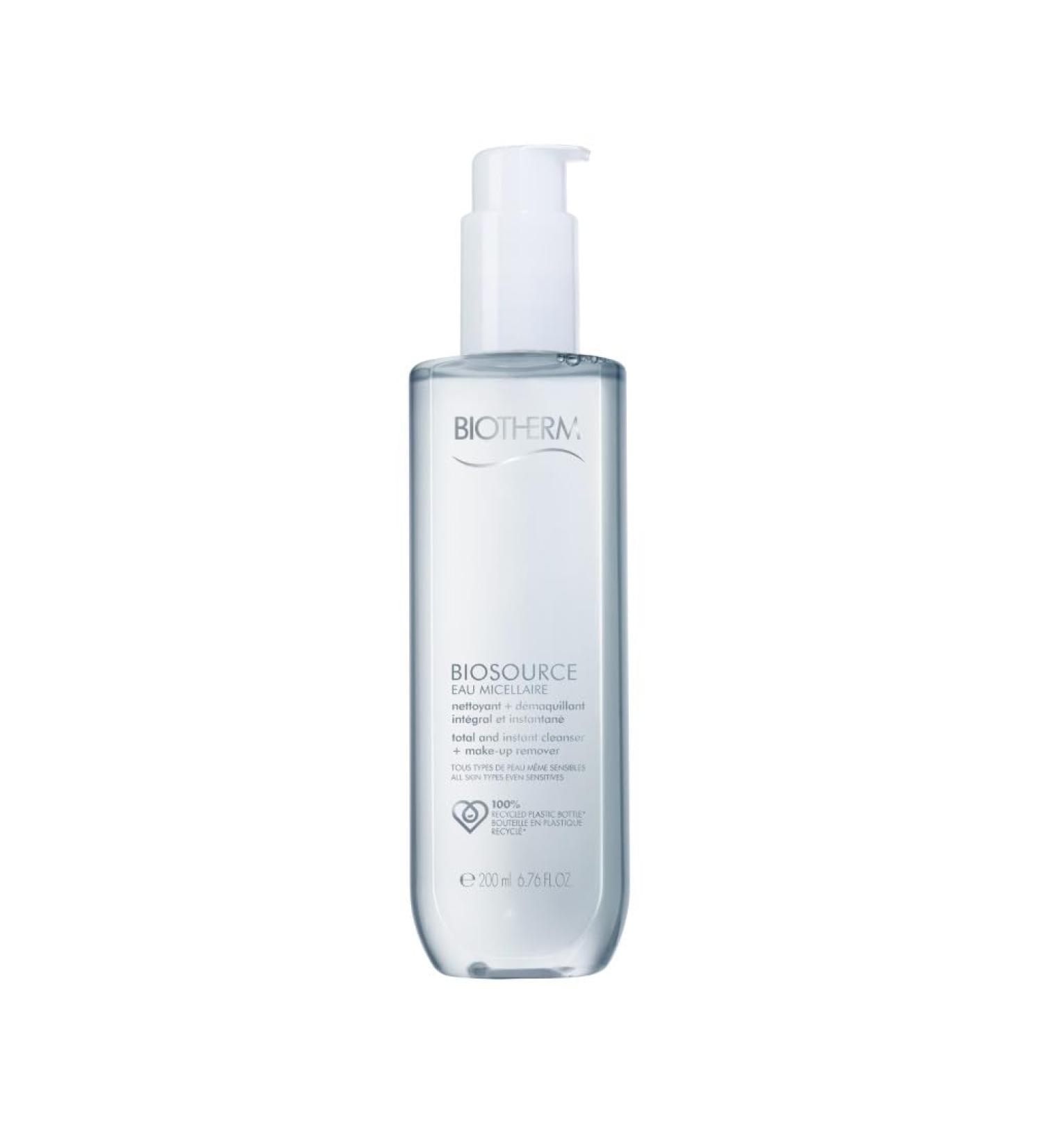 BIOTHERM - Biosource Eau Micellaire - D maquillant Visage et Yeux - Tous Types de Peaux - Buy Online on GoSupps.com