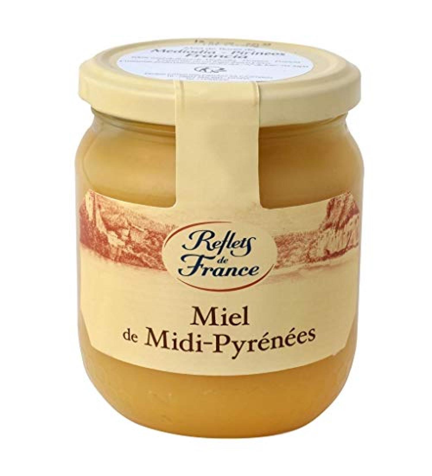 Reflets - France - Midi Honey - Pyrenees - Midi Pyrenees flower honey - 375g