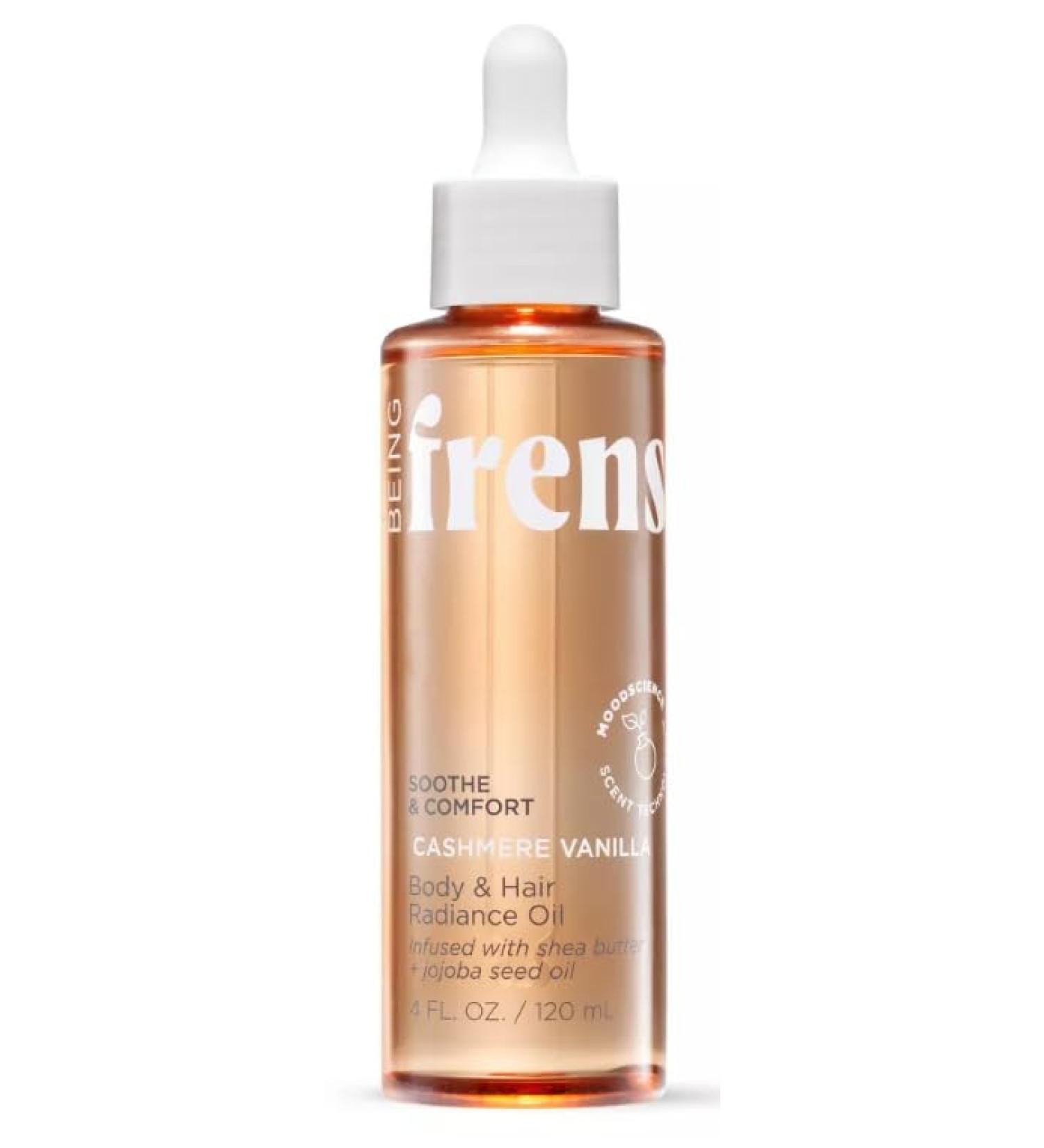 Being Frenshe Shea Butter with Jojoba and Radiance Oil for Dry Skin & Hair Cashmere Vanilla 4 fl oz Pack of 1