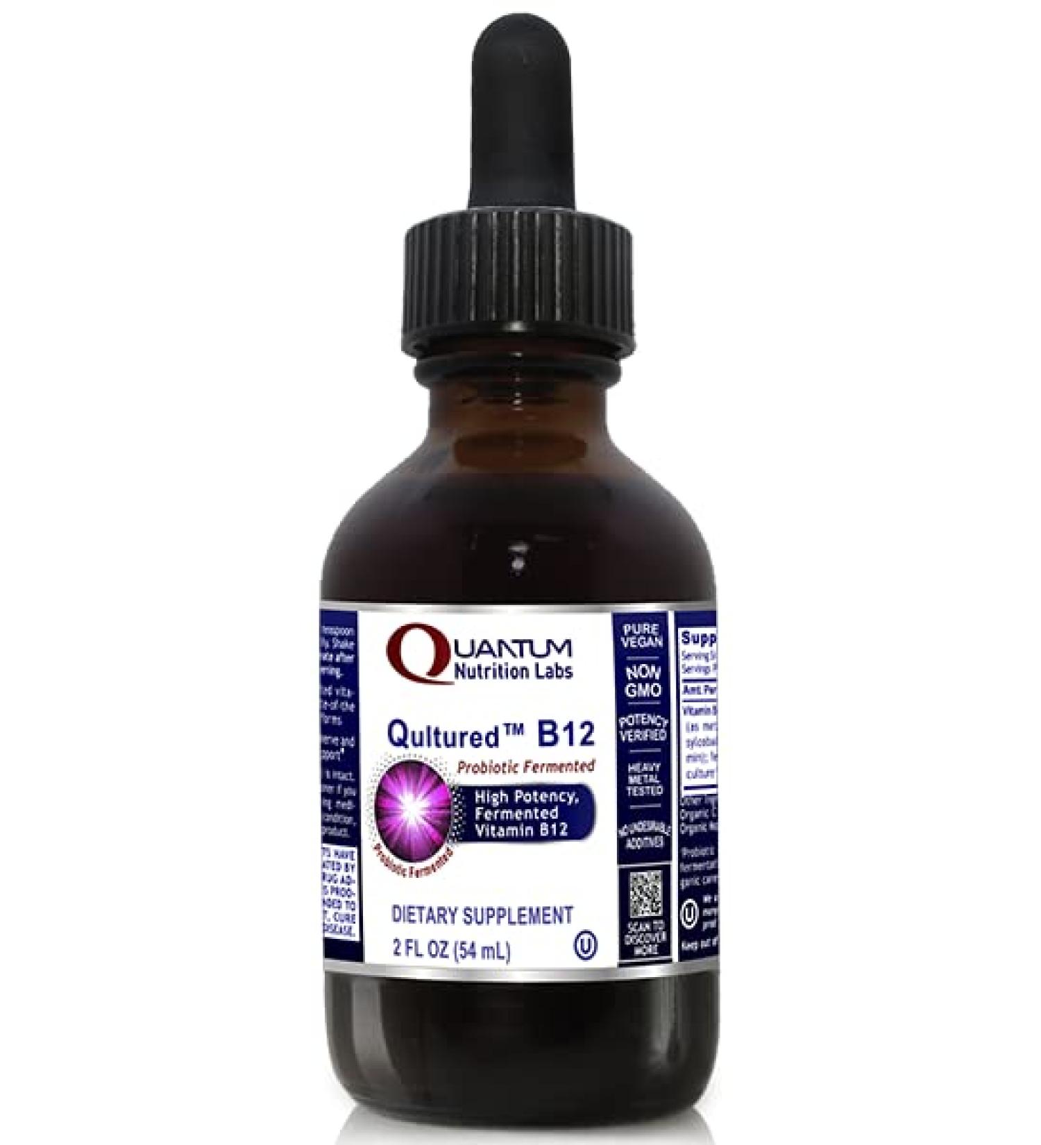 Quantum B12 Qultured 2 FL Oz (54 mL) - Quantum Nutrition Labs - Buy Online on GoSupps.com