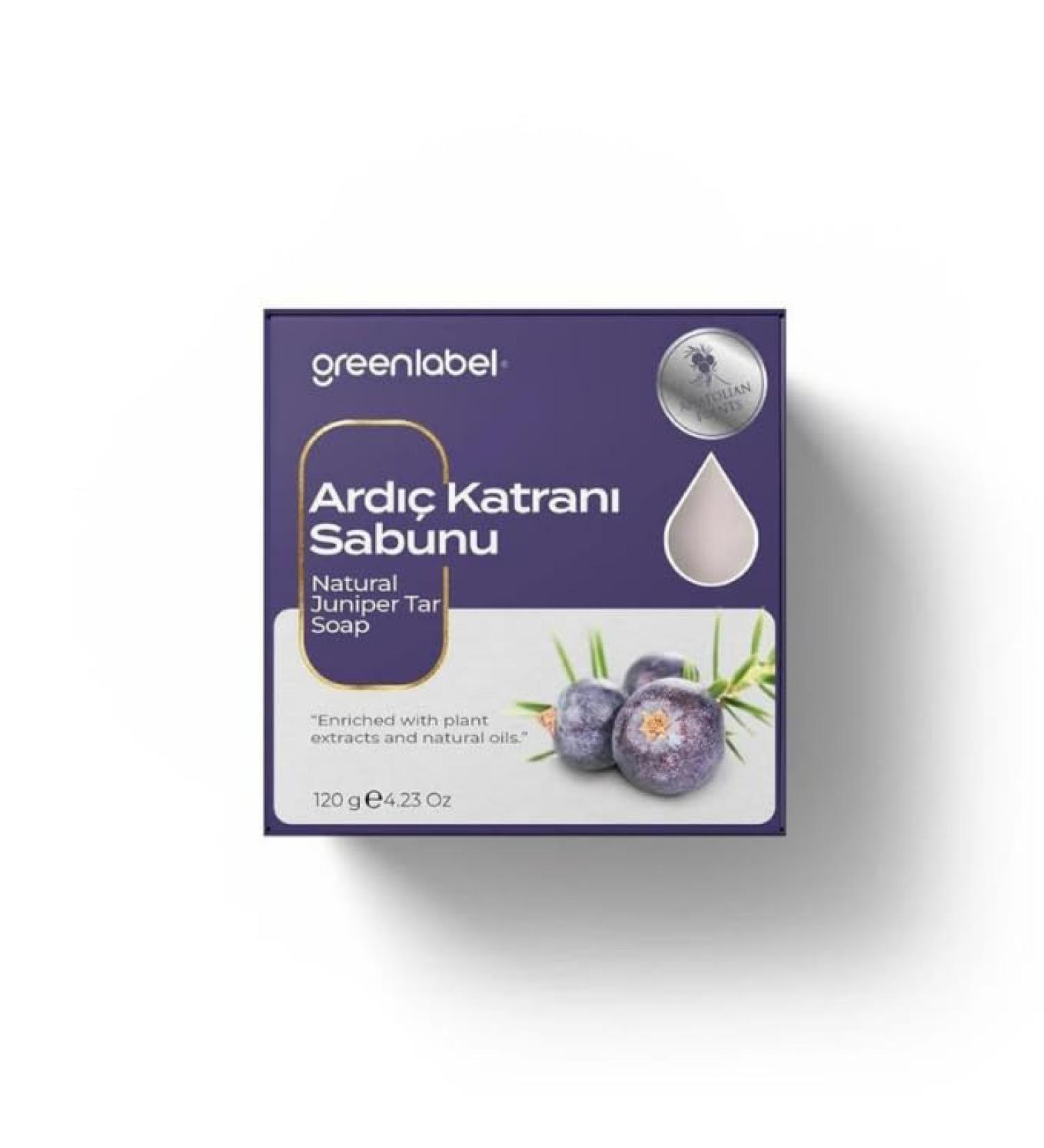 Juniper Tar Soap 120g - Natural Skin Care for Eczema & Psoriasis | Buy Internationally - Buy Online on GoSupps.com