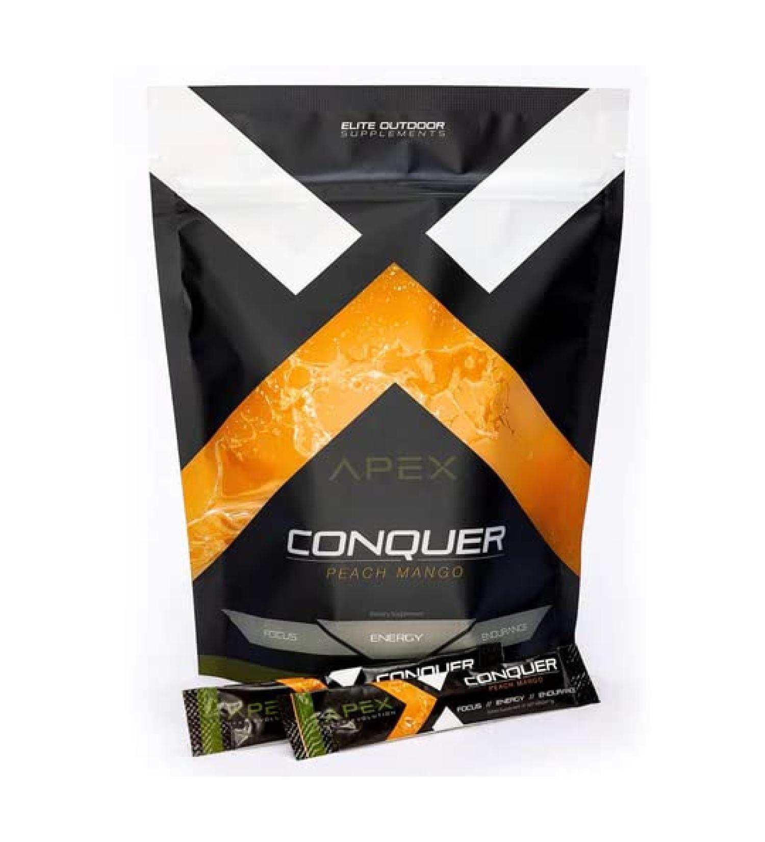 APEX Next Evolution Elite Outdoor Supplement - Conquer (Peach Mango) | 30 Sticks - Boost Your Adventure - Buy Online on GoSupps.com