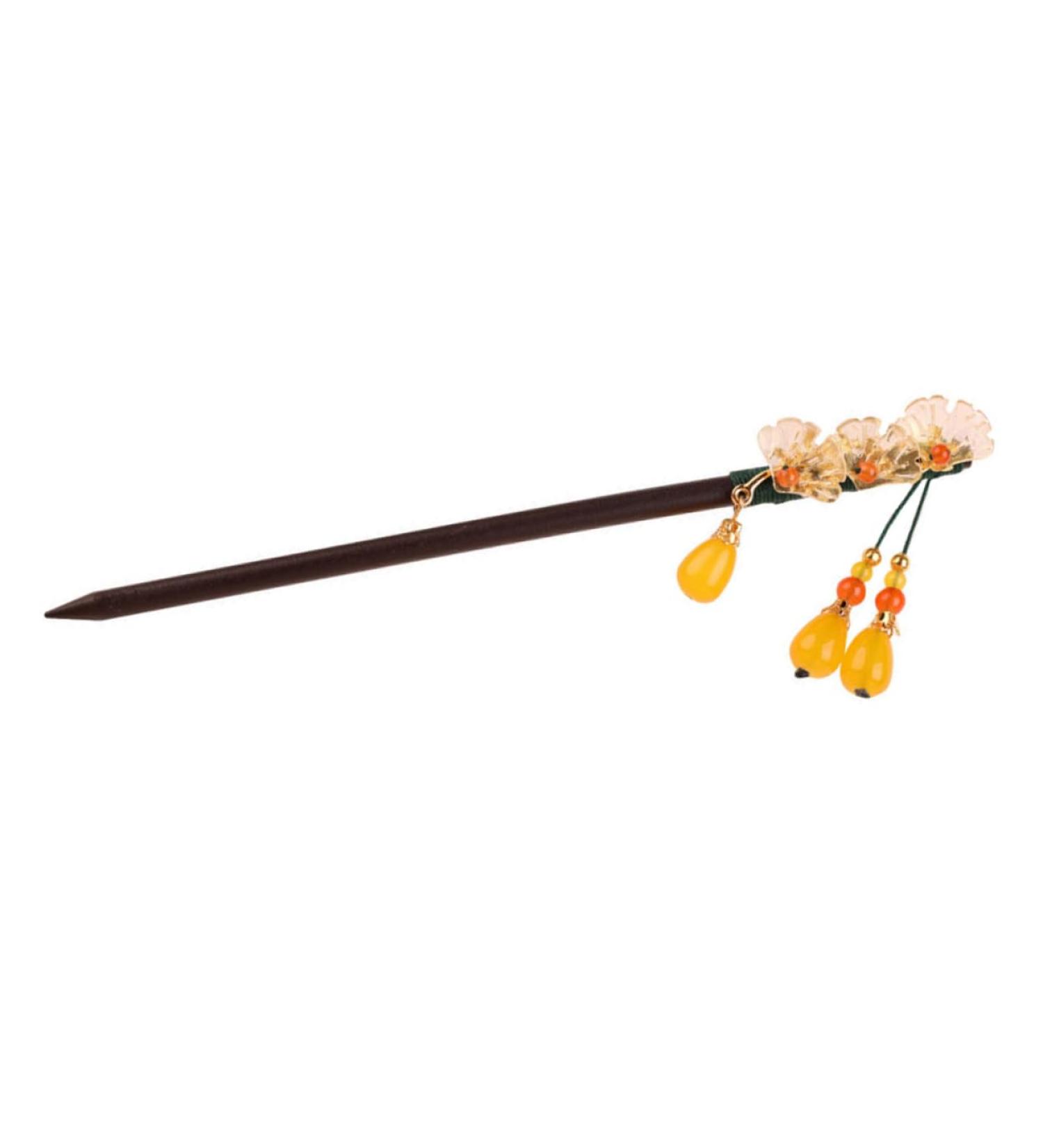 minkissy Wooden Hairpin Hair Pin Hair Barrettes Hair Clip Tassel Hair Stick Chinese Hair Sticks Hair Jewels for Women Chinese Hair Accessories Hair Sticks for Long Hair Wooden Hair Sticks 16X2.5X2CM Assorted Color - Buy Online on GoSupps.com