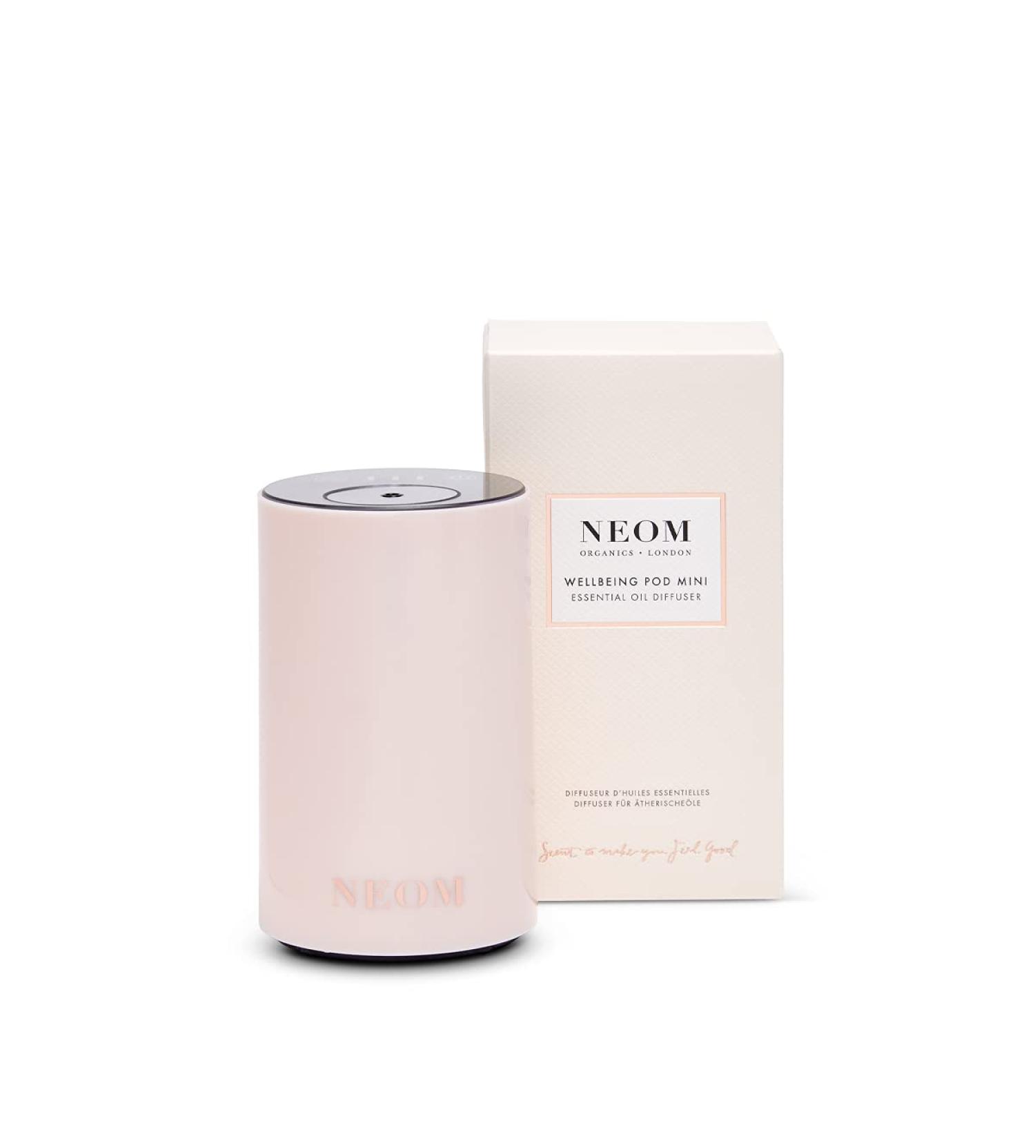 NEOM Portable Wellbeing Pod Mini Essential Oil Diffuser - Rechargeable USB Waterless Aromatherapy for Small Spaces - Shop Internationally - Buy Online on GoSupps.com