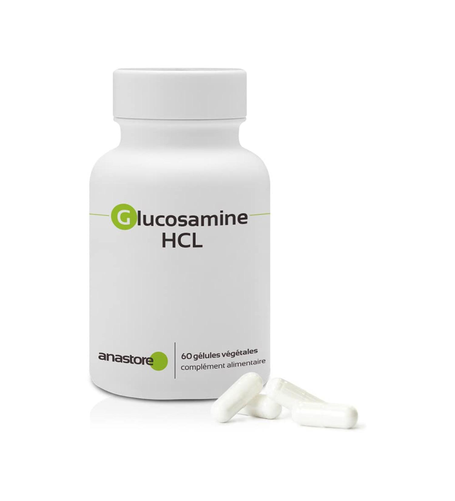 GLUCOSAMINE HCL * 500 mg / 60 Capsules * Anti-inflammatory Joints (Inflammation) * Satisfaction Guaranteed * Made in France - Buy Online on GoSupps.com