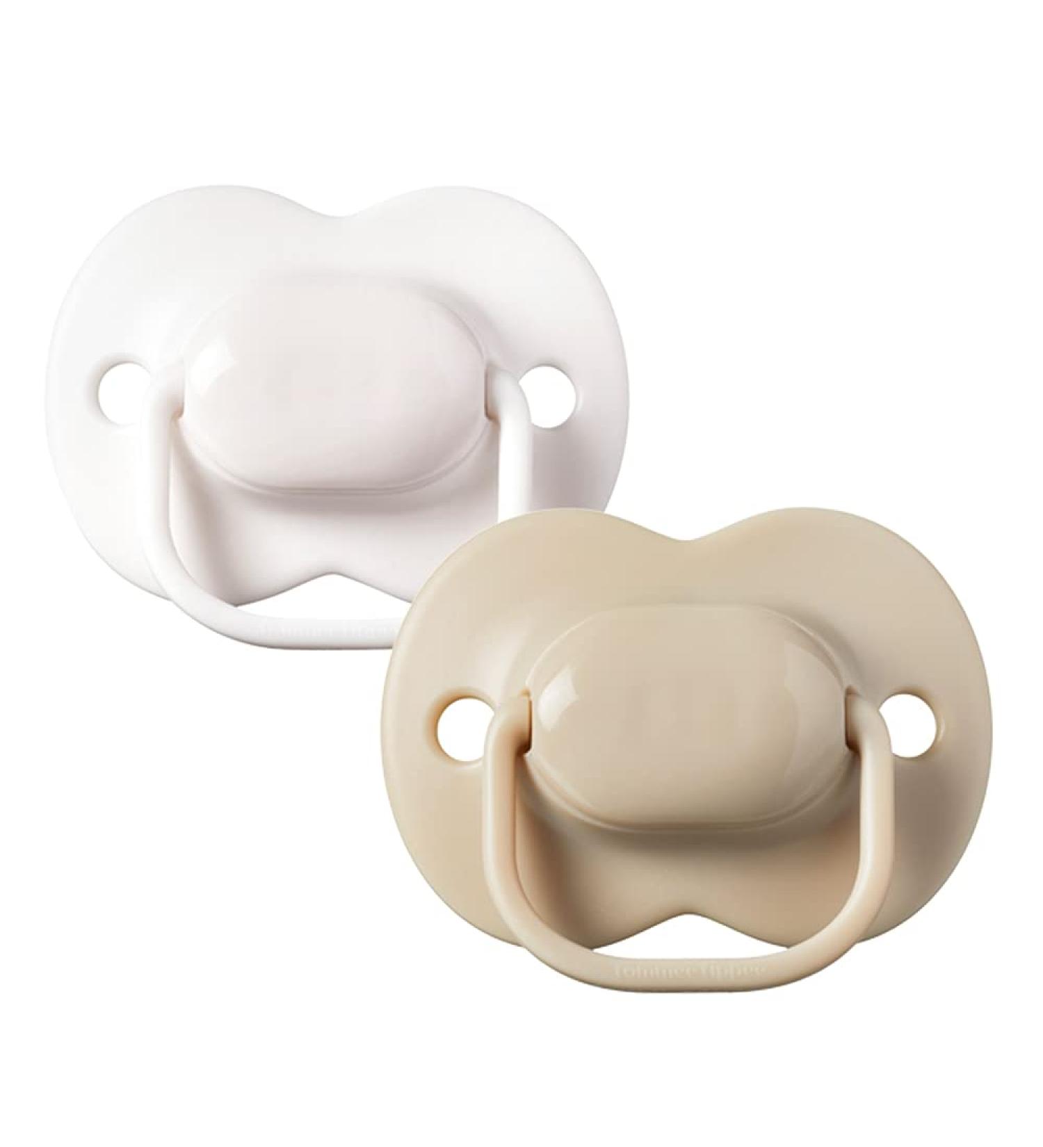 Shop Tommee Tippee Cherry Latex Pacifiers for 0-6 Months - Pack of 2 | 100% Natural Latex - International Shipping Available - Buy Online on GoSupps.com