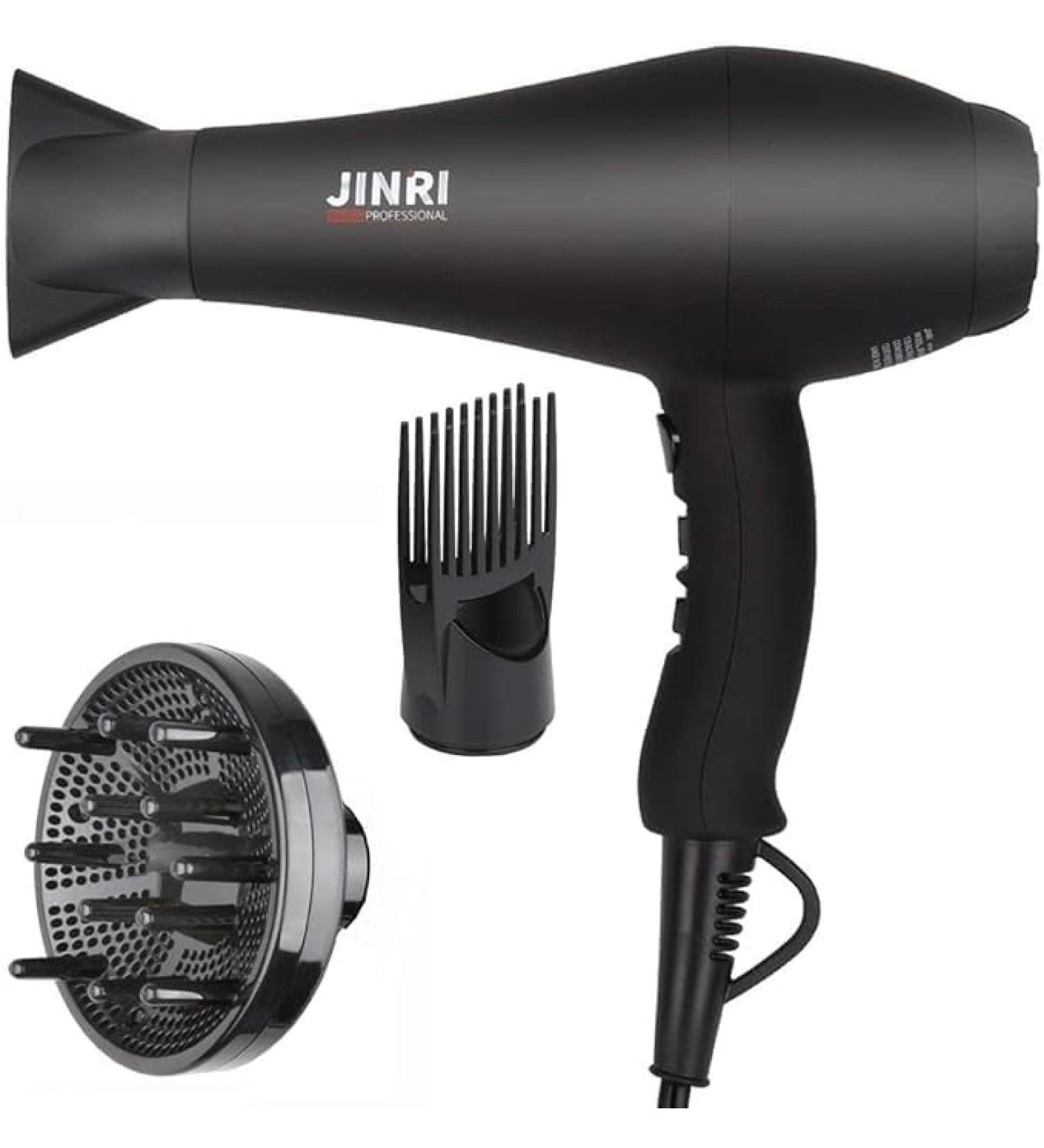 1875W Negative Ionic Hair Dryer - Fast Drying Low Noise Professional Salon Blow Dryer with Diffuser & Accessories - Buy Online on GoSupps.com