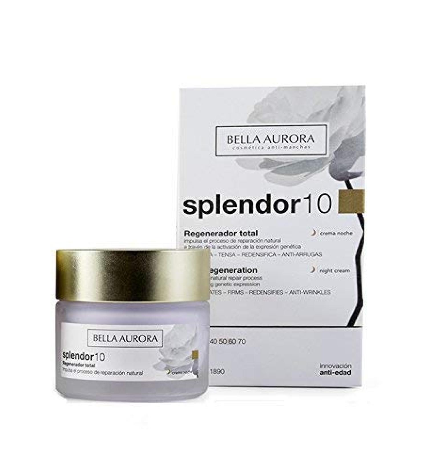 BELLA AURORA Splendor 10 Night Cream Anti-Ageing Treatment 50ml