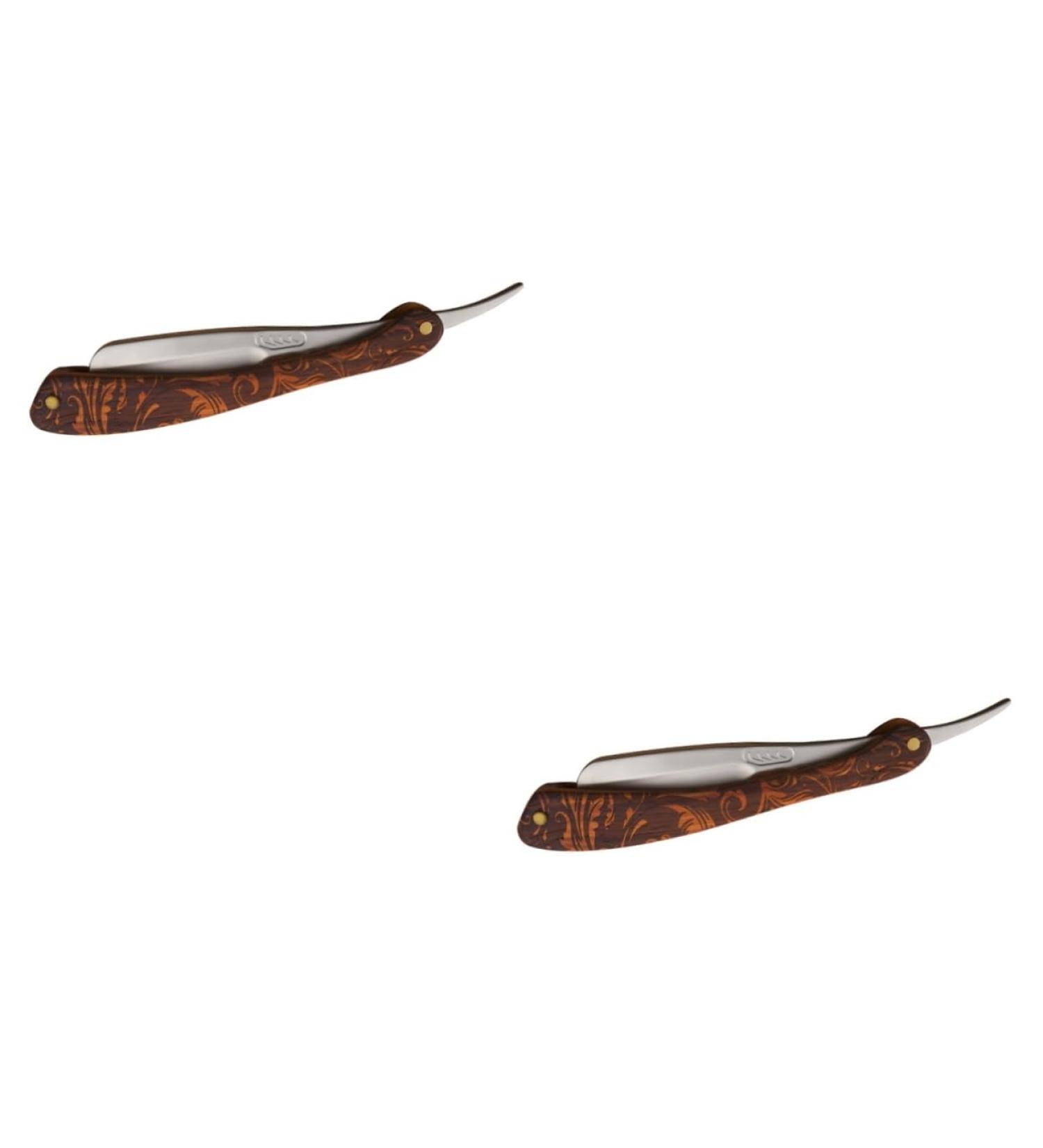 Beaupretty Stainless Steel Safety Razor - Collapsible Hairdresser Shaving Razor & Blade Holder | Scratch-Resistant Design for Precision Shaving - Buy Online on GoSupps.com