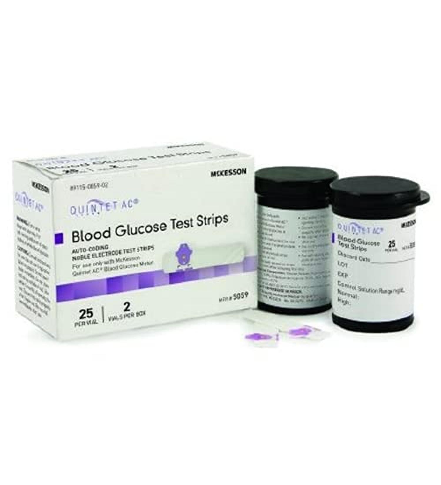 Quintet AC Glucose Strip 50/bx