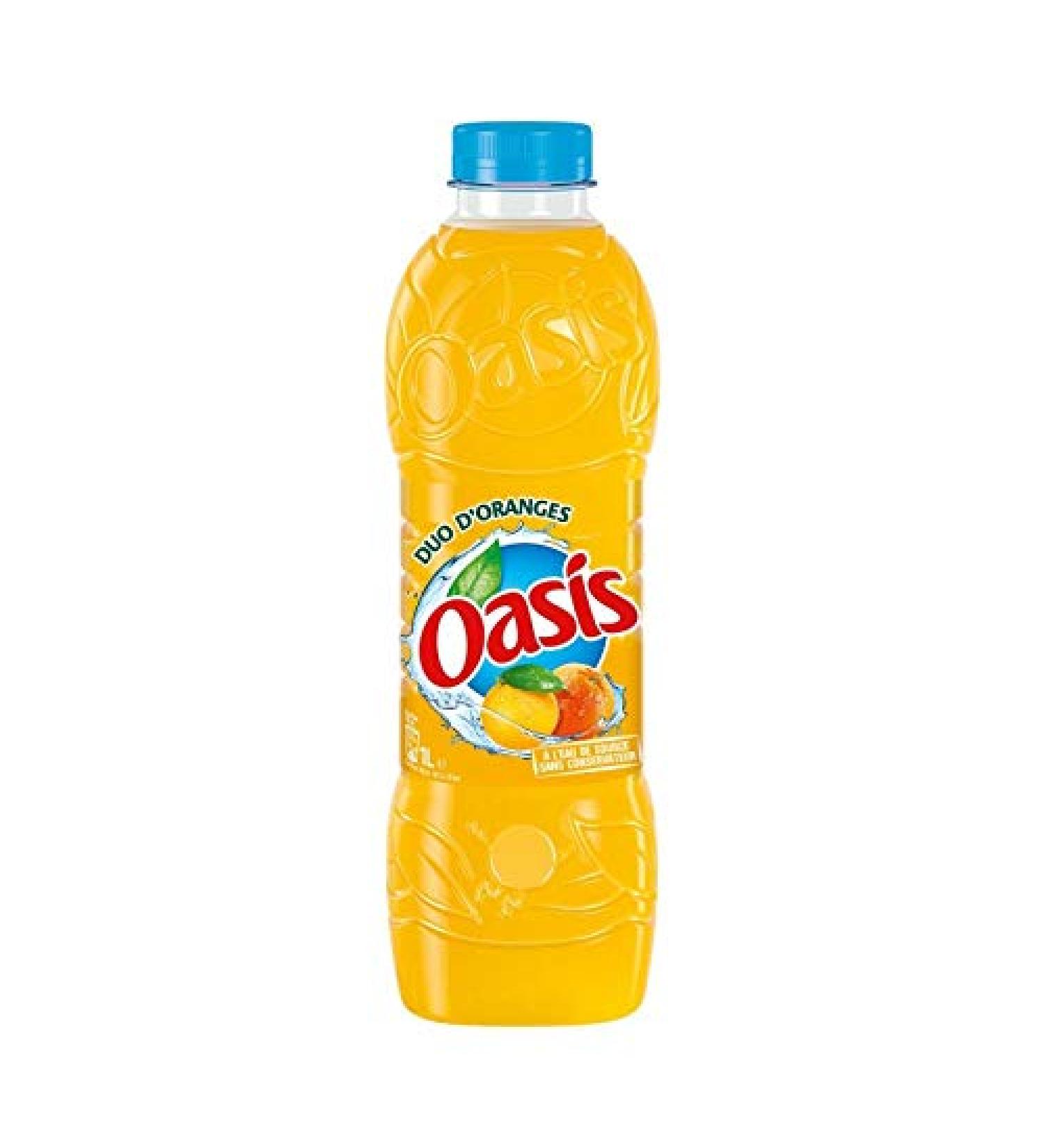 OASIS - Peach Apricot 2L - Pack of 2 - Sold by the pack - Buy Online on GoSupps.com