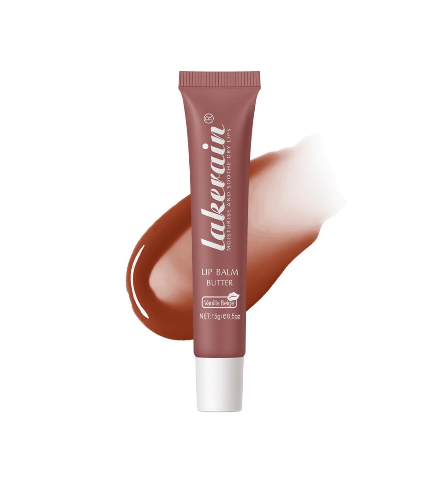 Lip Butter Balm - Ultra-Hydrating Nourishing Lip Care with Natural Ingredients Shea Butter & Olive Oil Soothes & Softens Dry Lips (#2 Vanilla Beige 1) #2 Vanilla Beige 1 - Buy Online on GoSupps.com