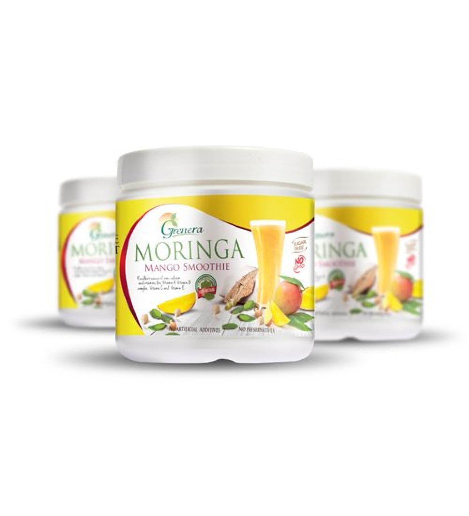 Moringa Mango Smoothie Mix 100g - Buy Online on GoSupps.com