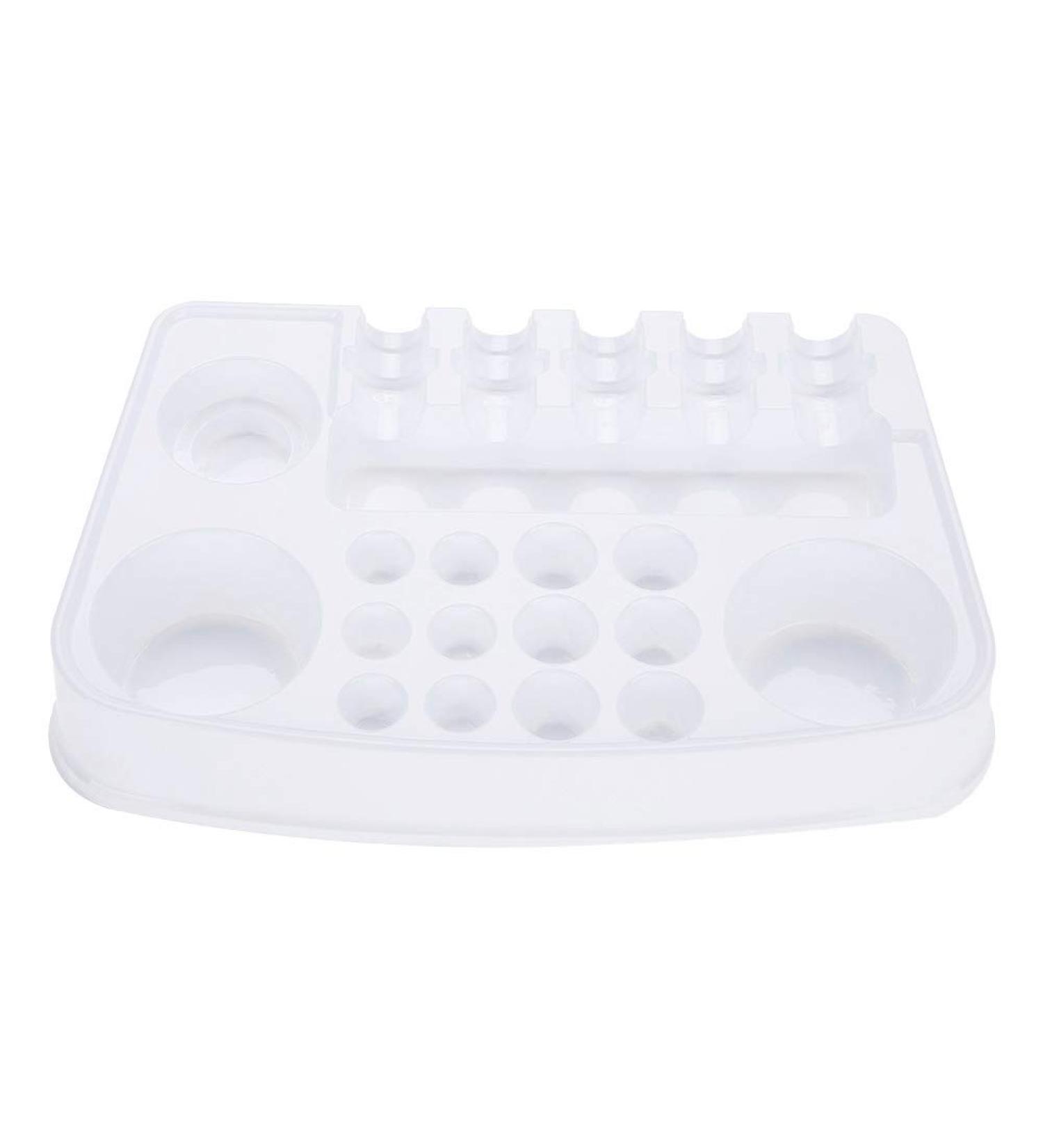Disposable Plastic Tattoo Cartridge Tray - 12pcs Needle Holder Stand | Tattoo Plate TYPE 2 - Buy Online on GoSupps.com