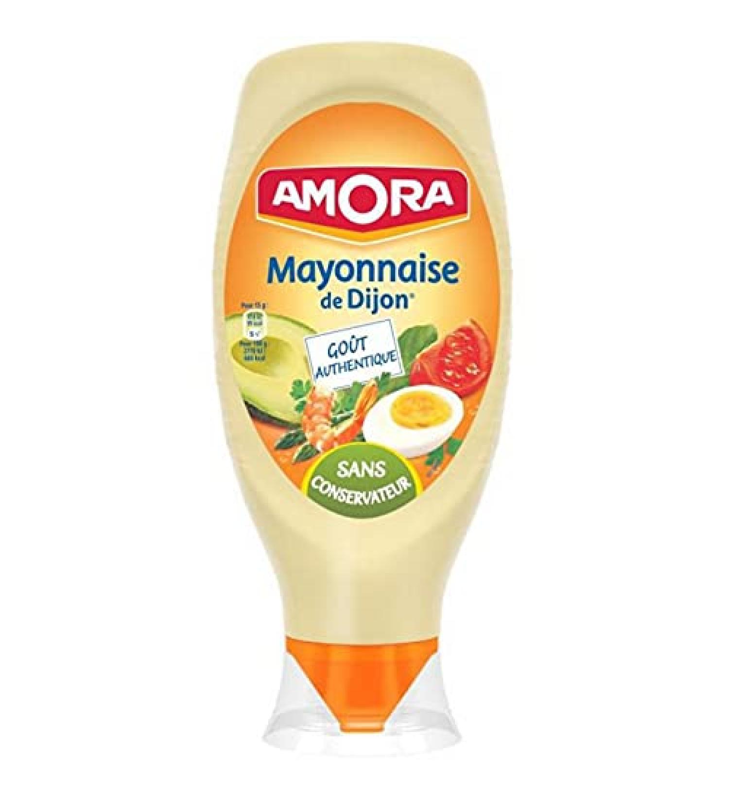 Amora Dijon Mayonnaise Authentic Flavour Without Preservatives 710g (Pack of 5)