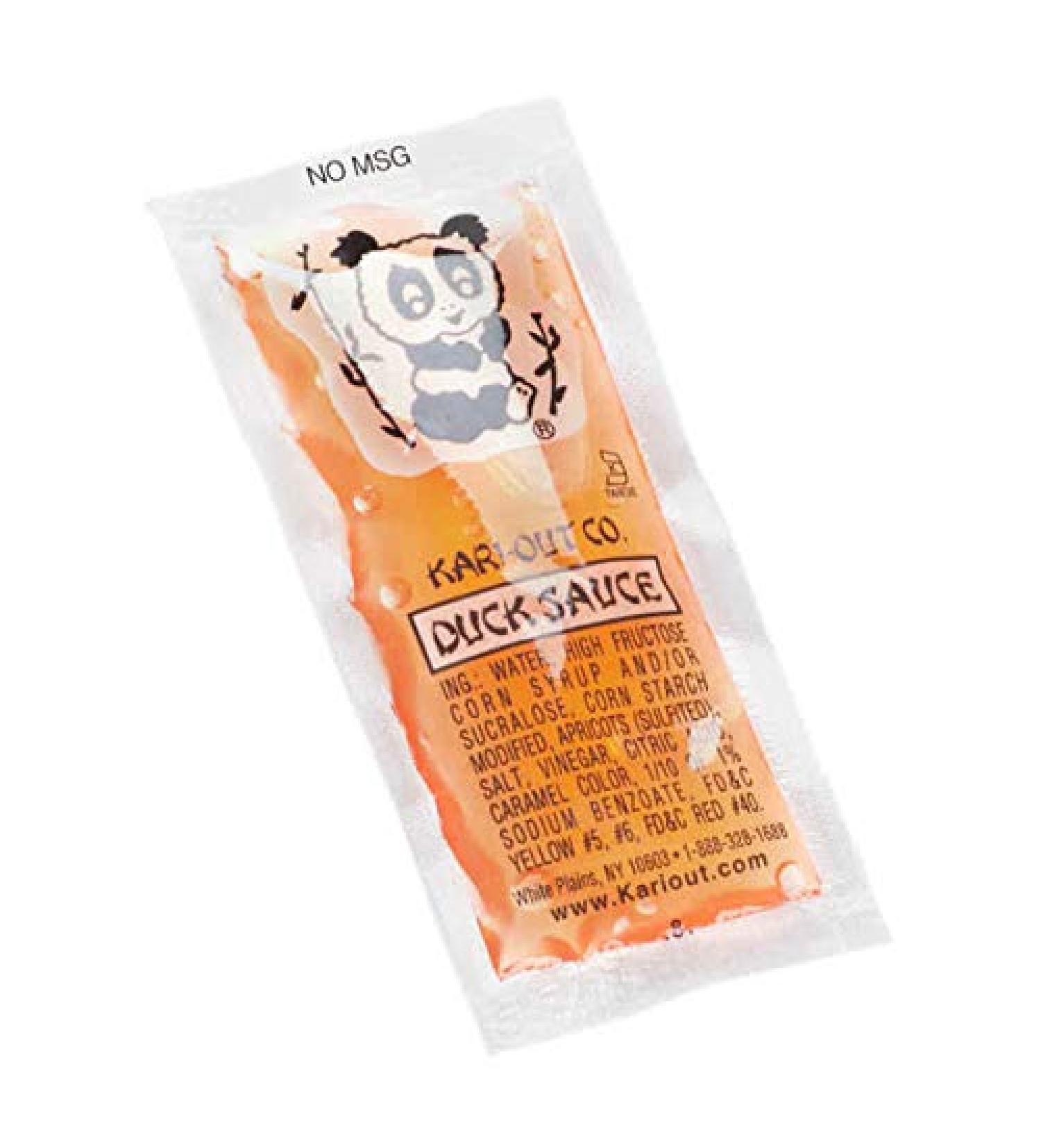 BWS Duck Sauce 8 Gram Portion Packets, Case of 450