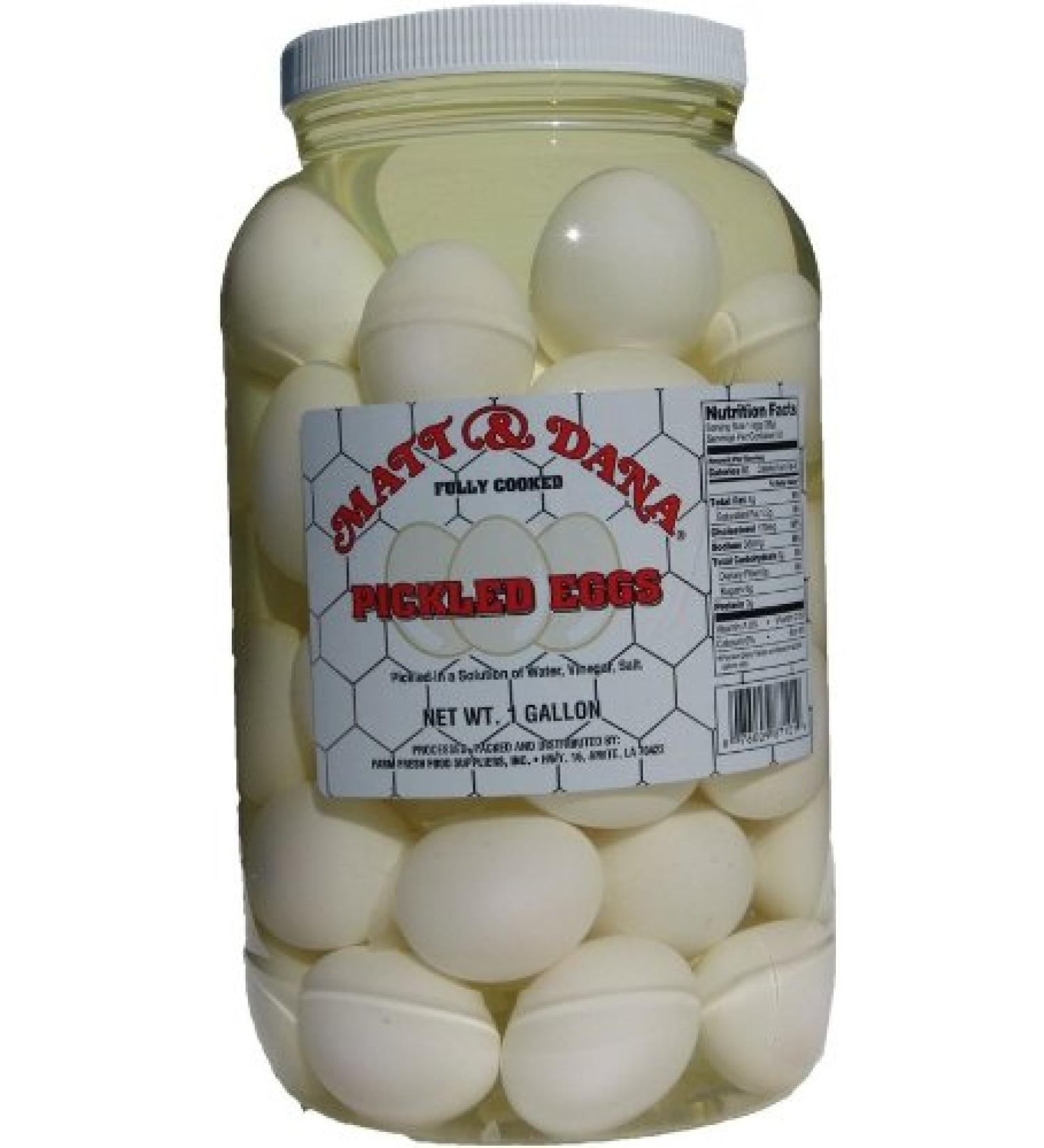 Pickled White Eggs - Gallon