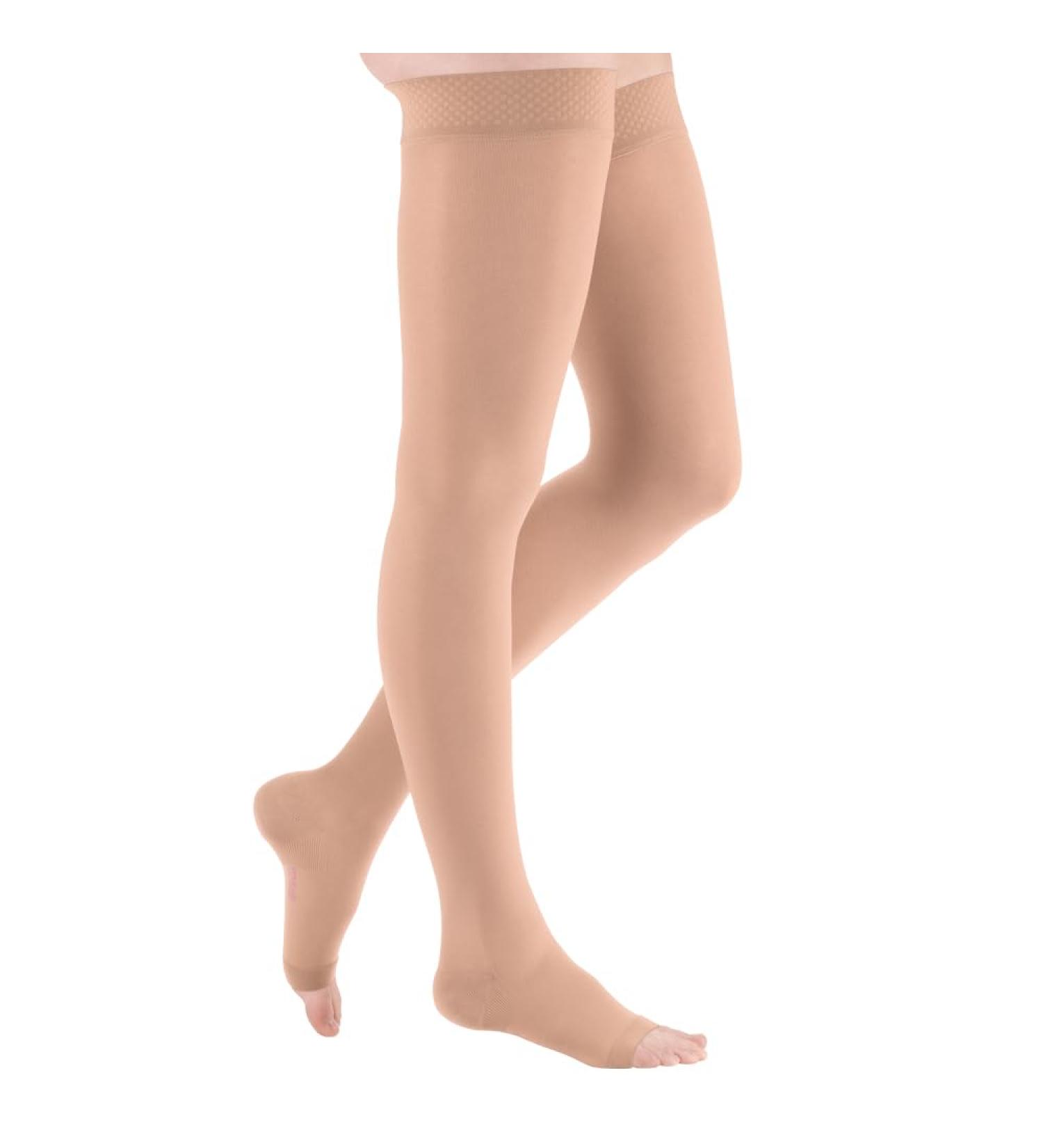 Medi Medive plus compression stockings thigh stockings |Durable |Clima-Comfort |Size: I |KKL1 |Open tip |Short |Unexplained