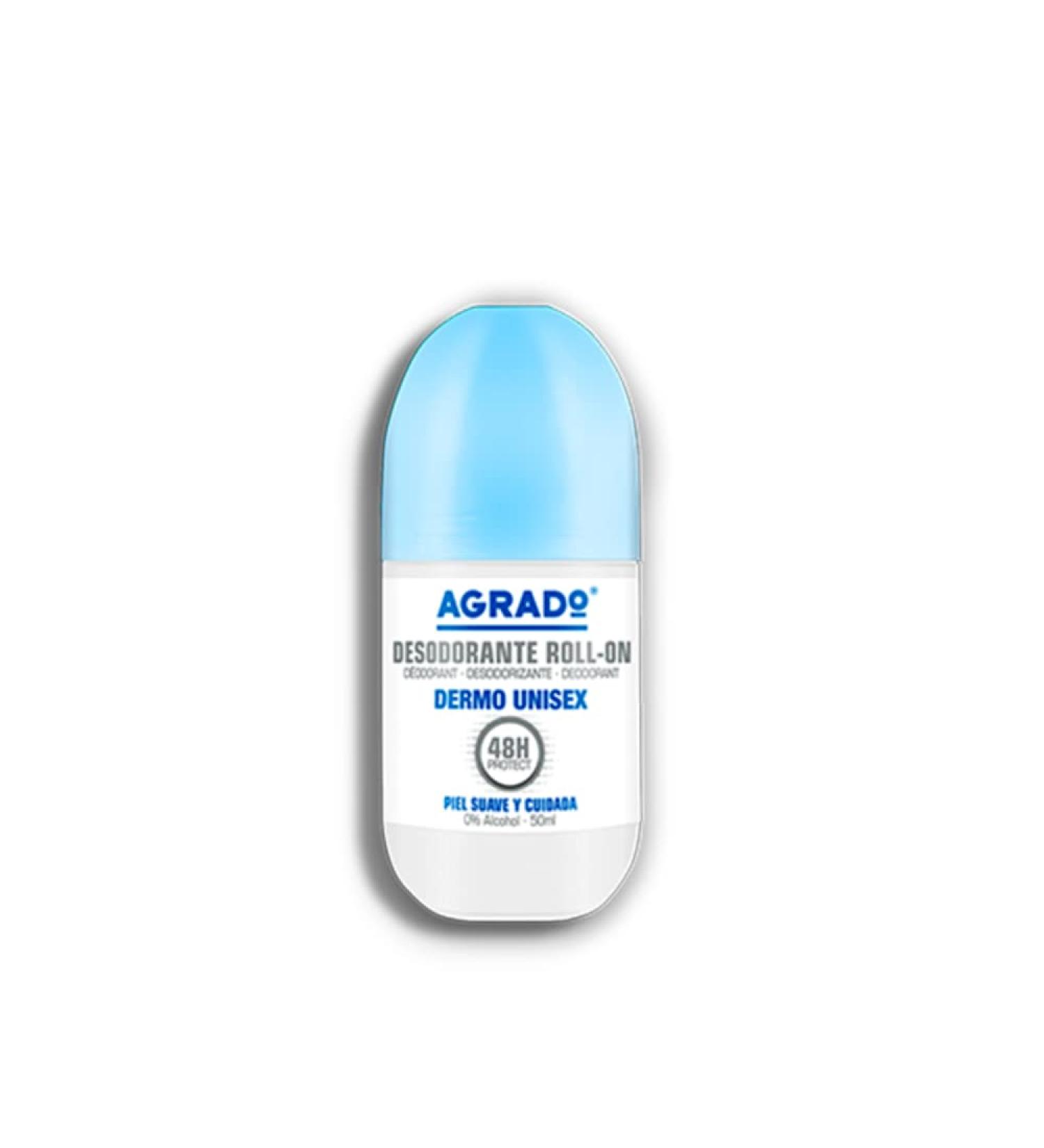  AGRADO Roll-On Agrade Dermo Protect Deodorant 50 ml - Buy Online on GoSupps.com