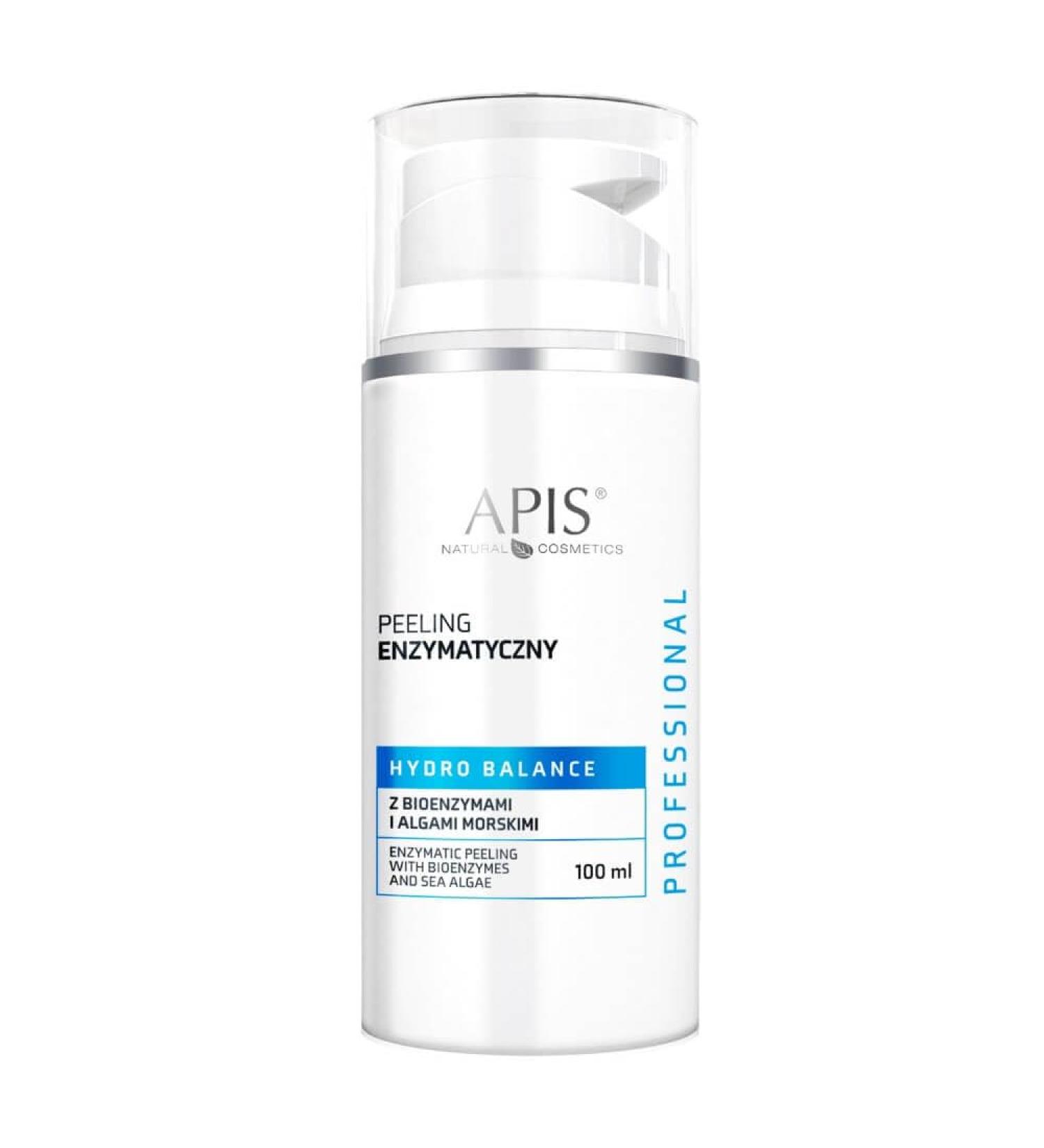 Bee Apis Professional Hydro Balance Enzymatic Peeling with Bioenzymes and Sea Algae 100ml