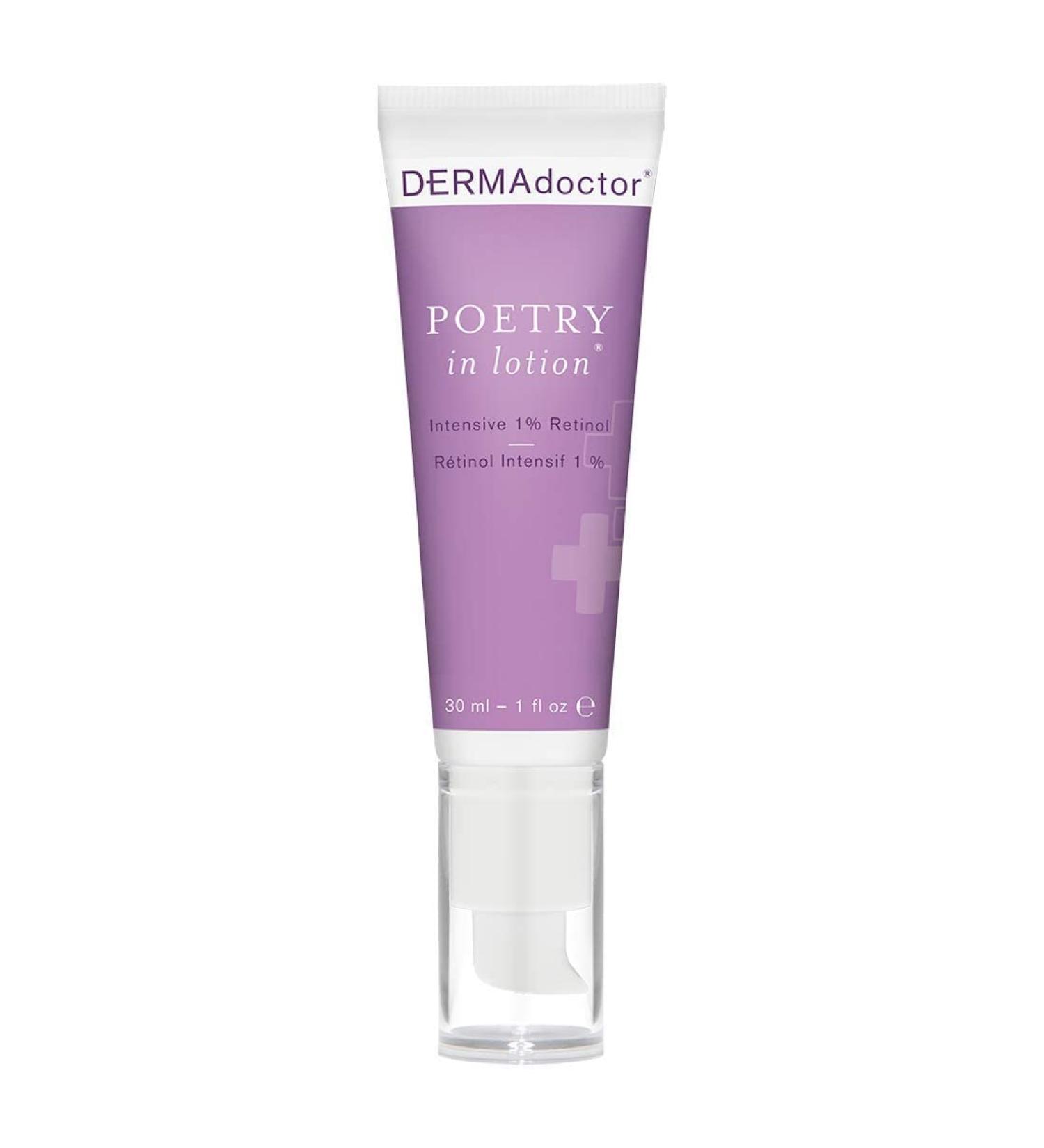 Buy Poetry in Lotion 1% Retinol by Dermadoctor Intensive Anti-Aging Lotion for Women | 1 oz - International Shipping Available - Buy Online on GoSupps.com