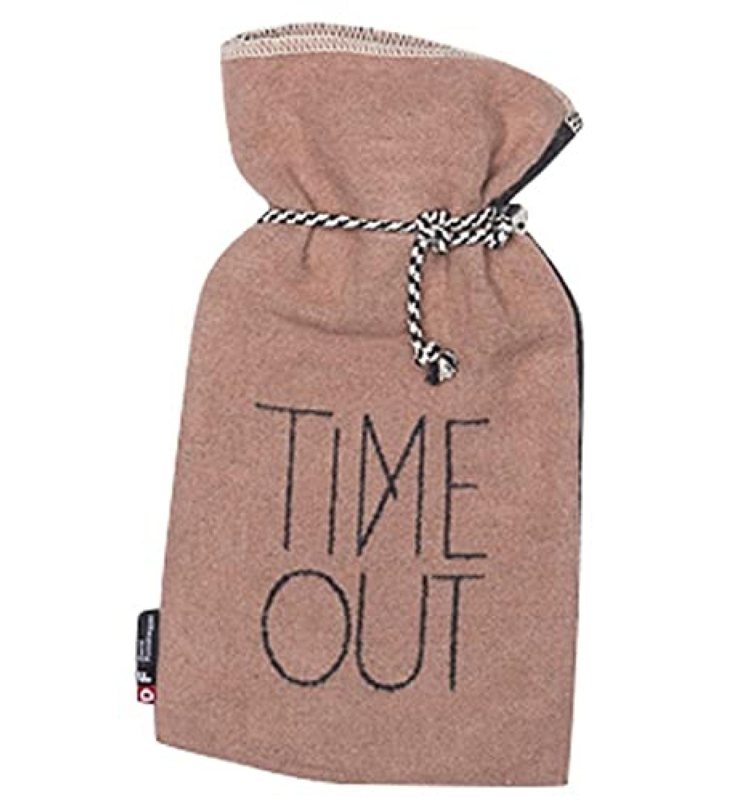 David Fussenegger Hot Water Bottle - Time Out 2L Medium Brown 21 x 38 cm - Perfect for Cozy Comfort - Buy Online on GoSupps.com